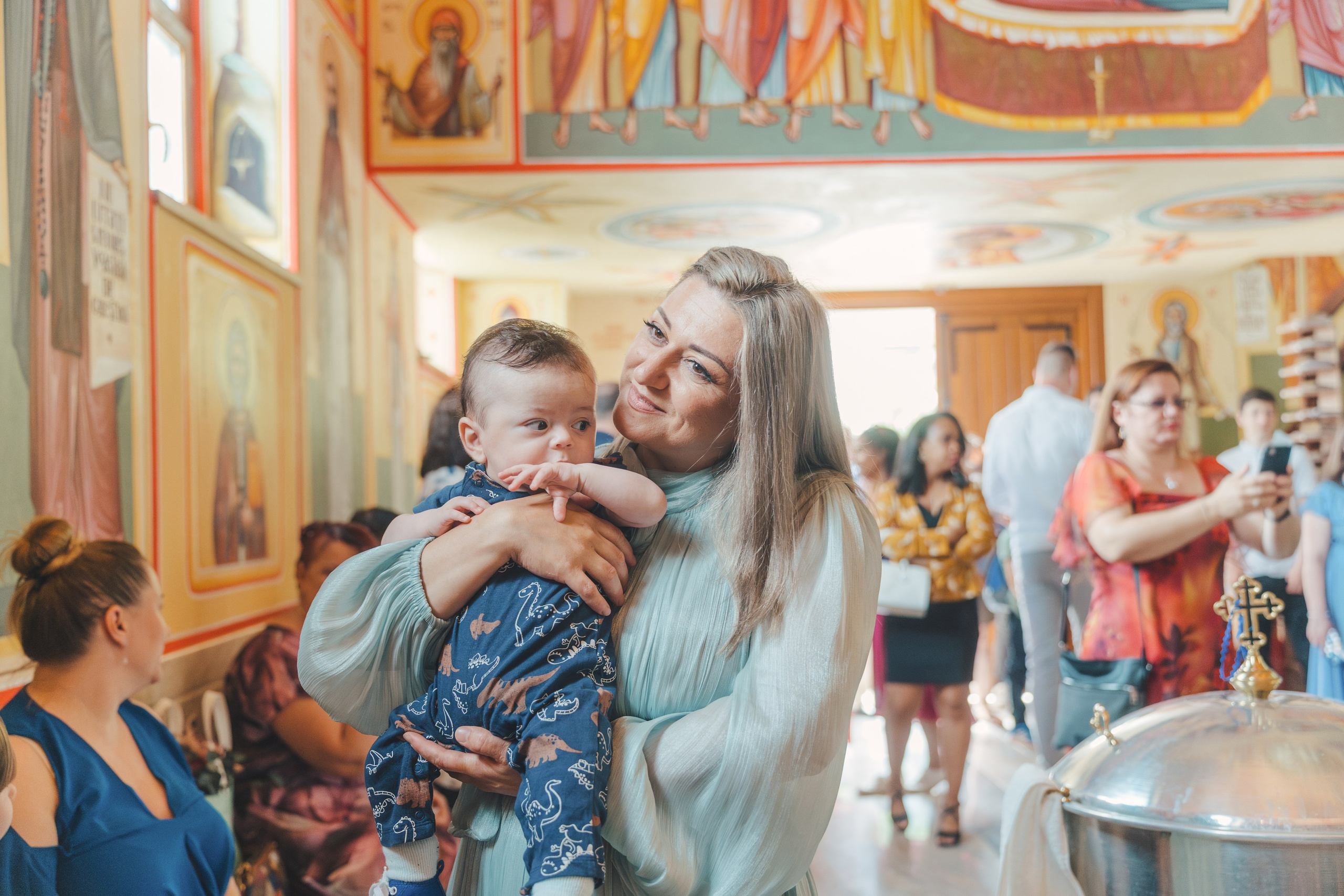 Théo Andrei`s Christening