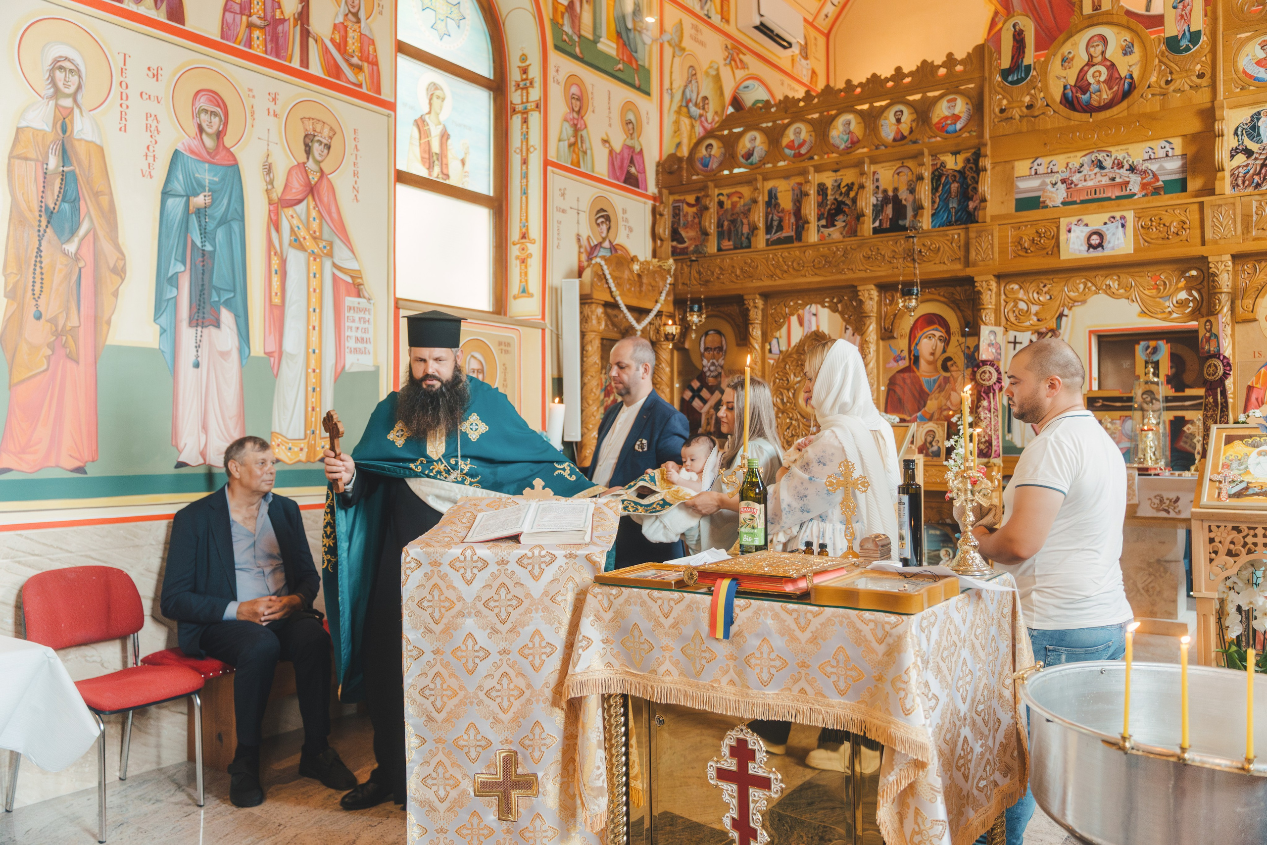 Théo Andrei`s Christening