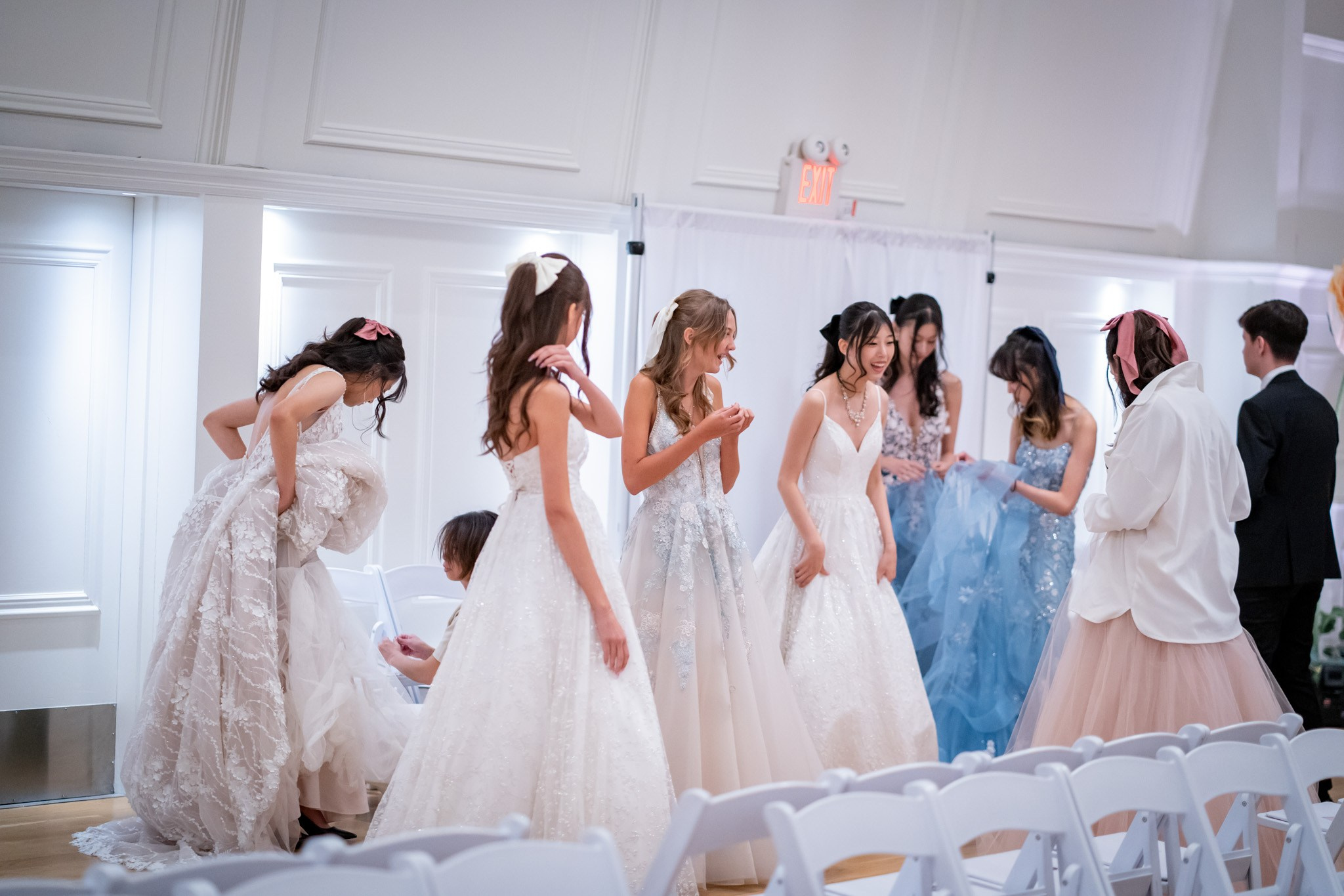 The blooms BTS. Vancouver Kids Photographer