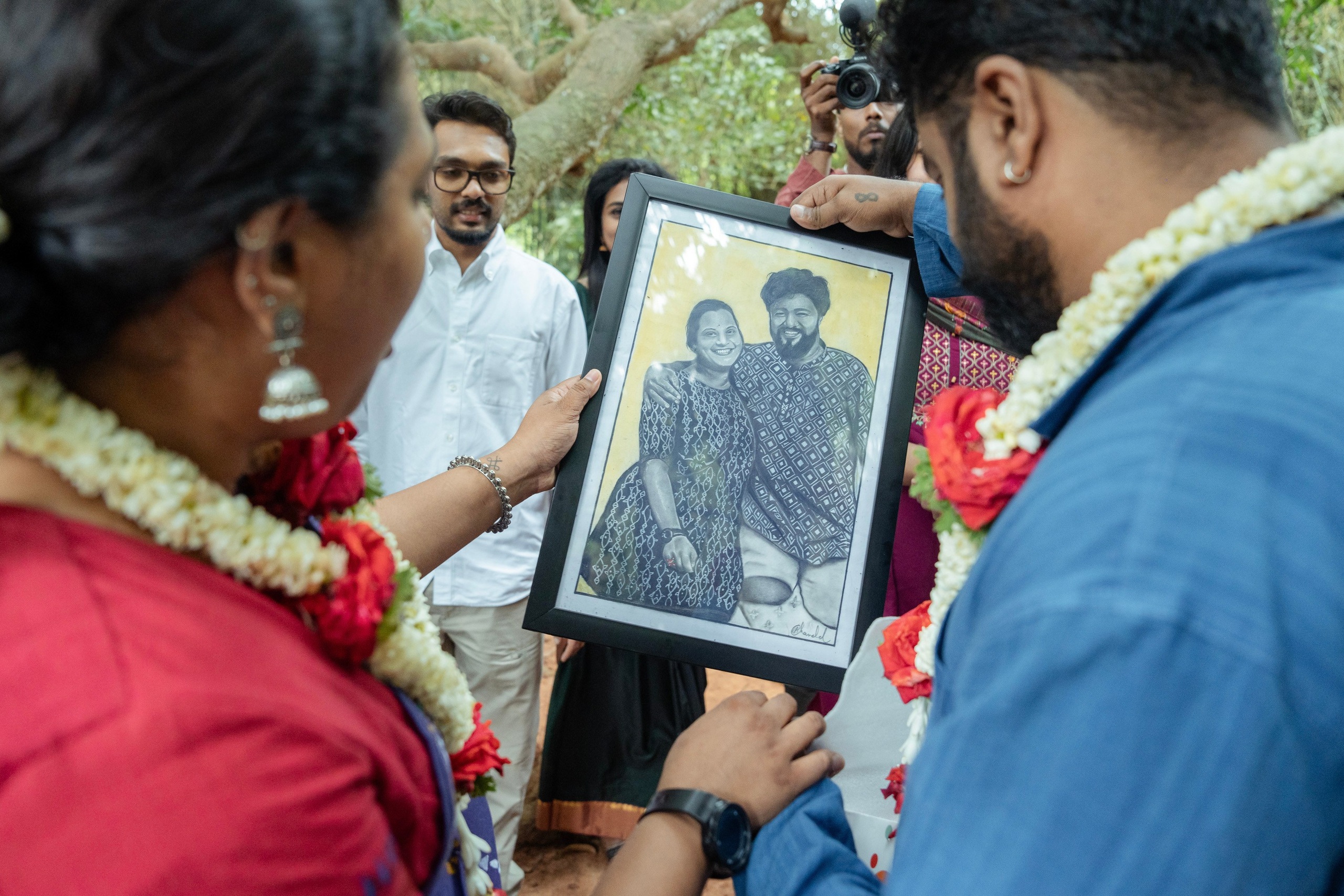 Shraddha & Sumukha, Mantra Mangalya Wedding under a Mango Tree, Red Earth Kabini | Truly Yours