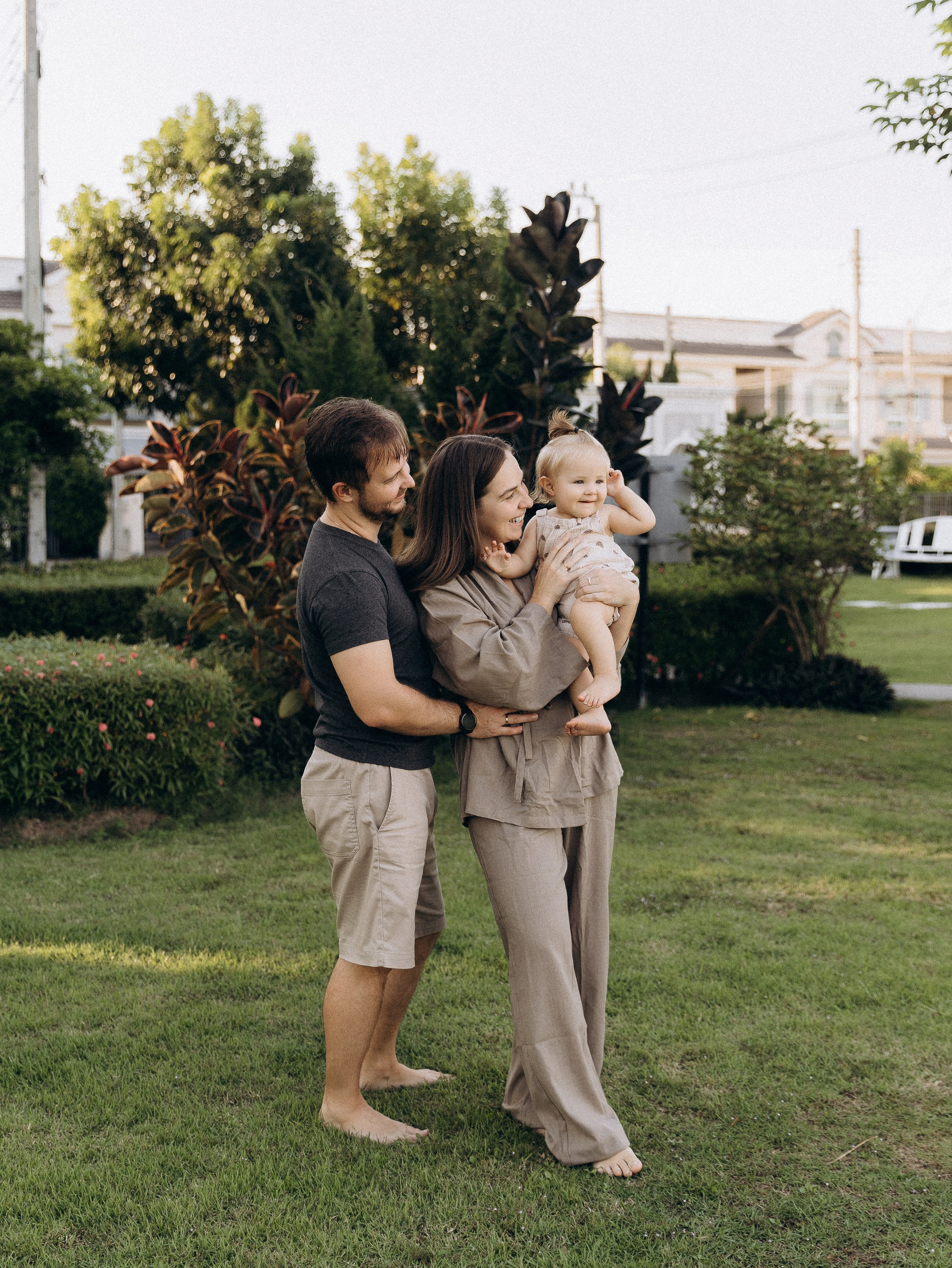 At home. Family and wedding photographer in Bangkok, Thailand