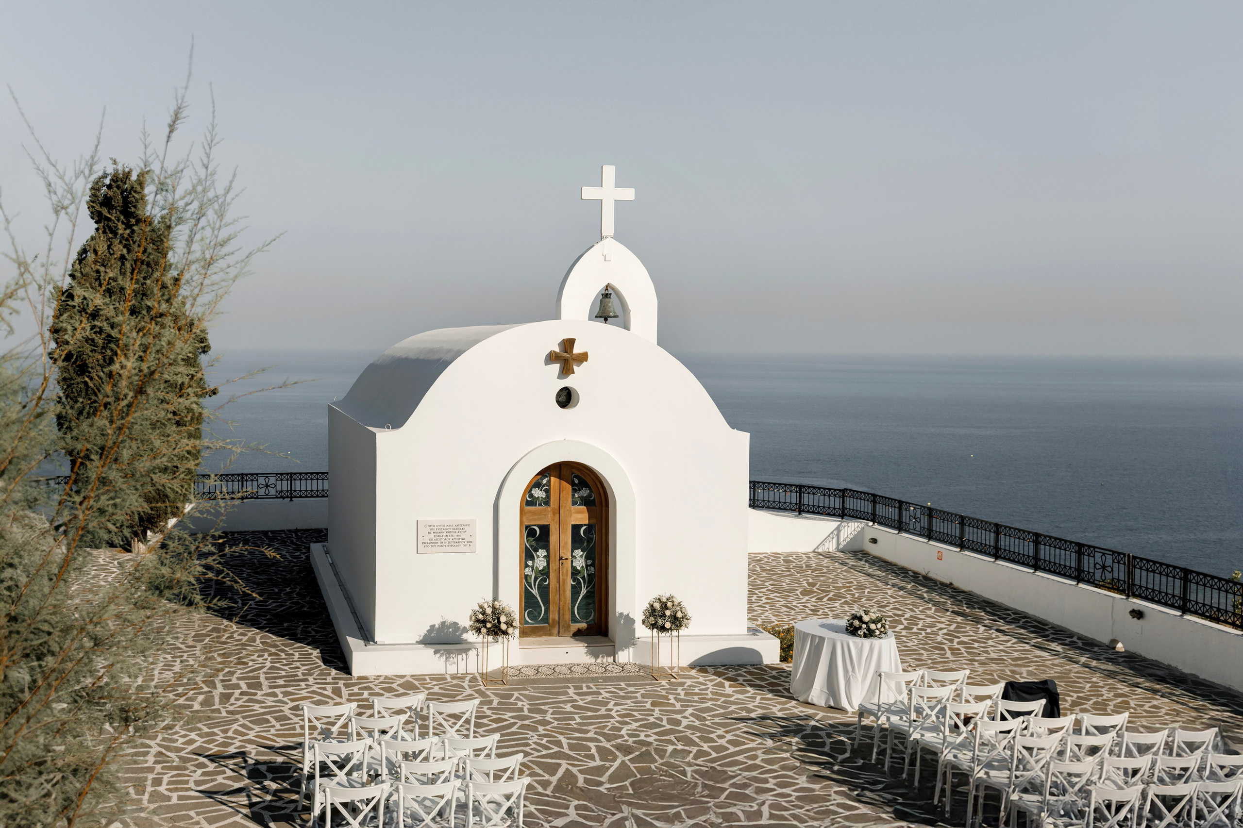 Church Agia Sofia in luxury hotel Esperos Village. Rhodes Greece