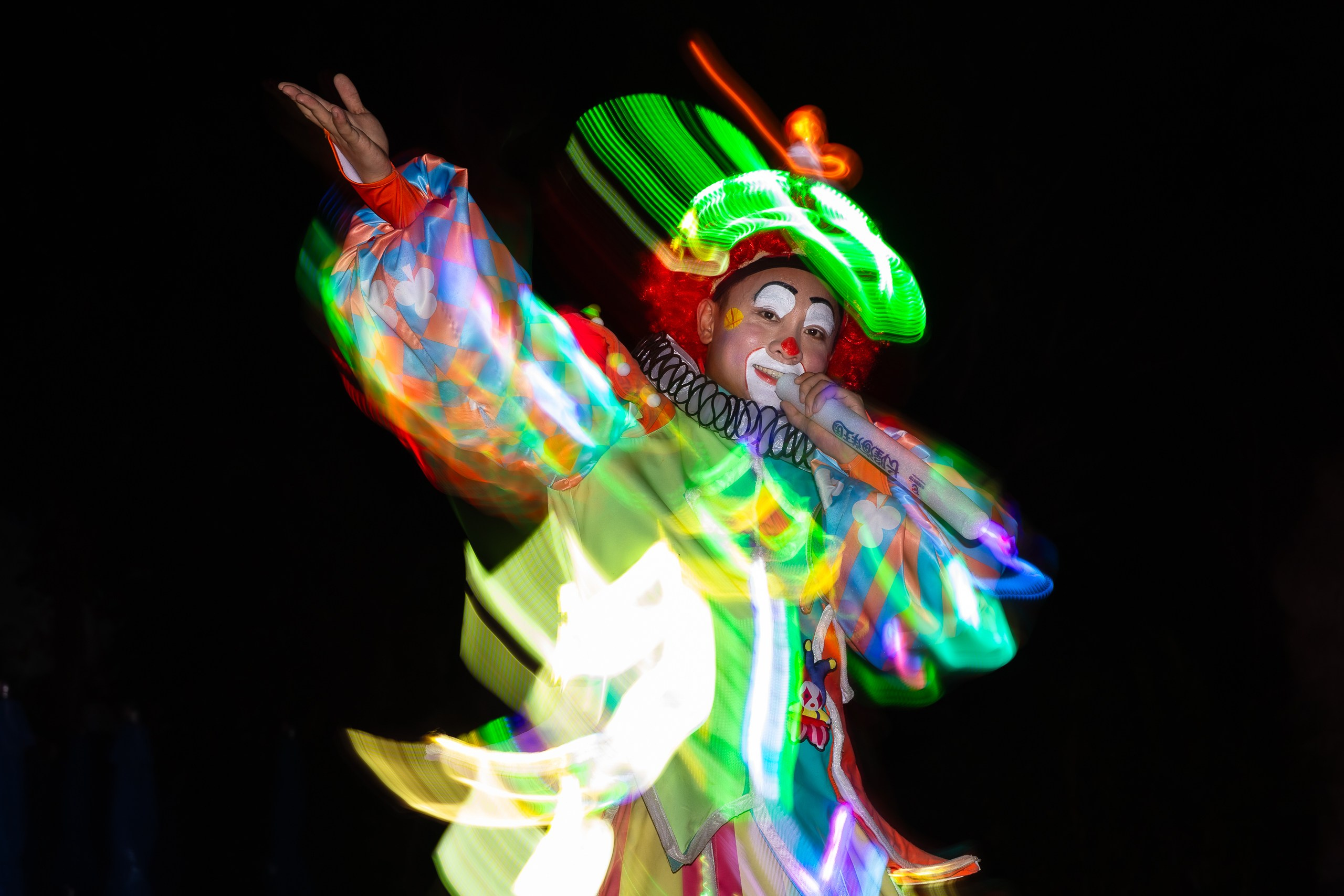 Ночной парад freezlight