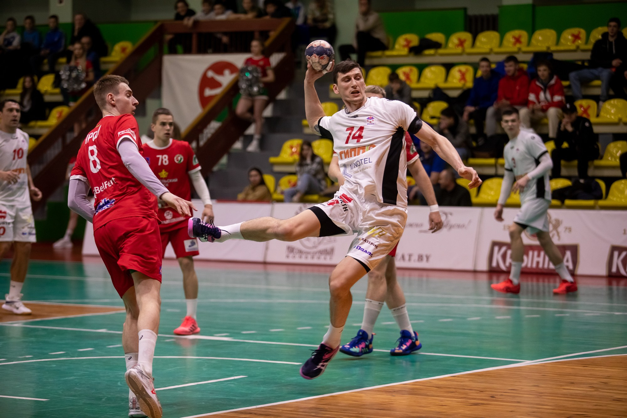 Спортивные фоторепортажи с гандбольных матчей