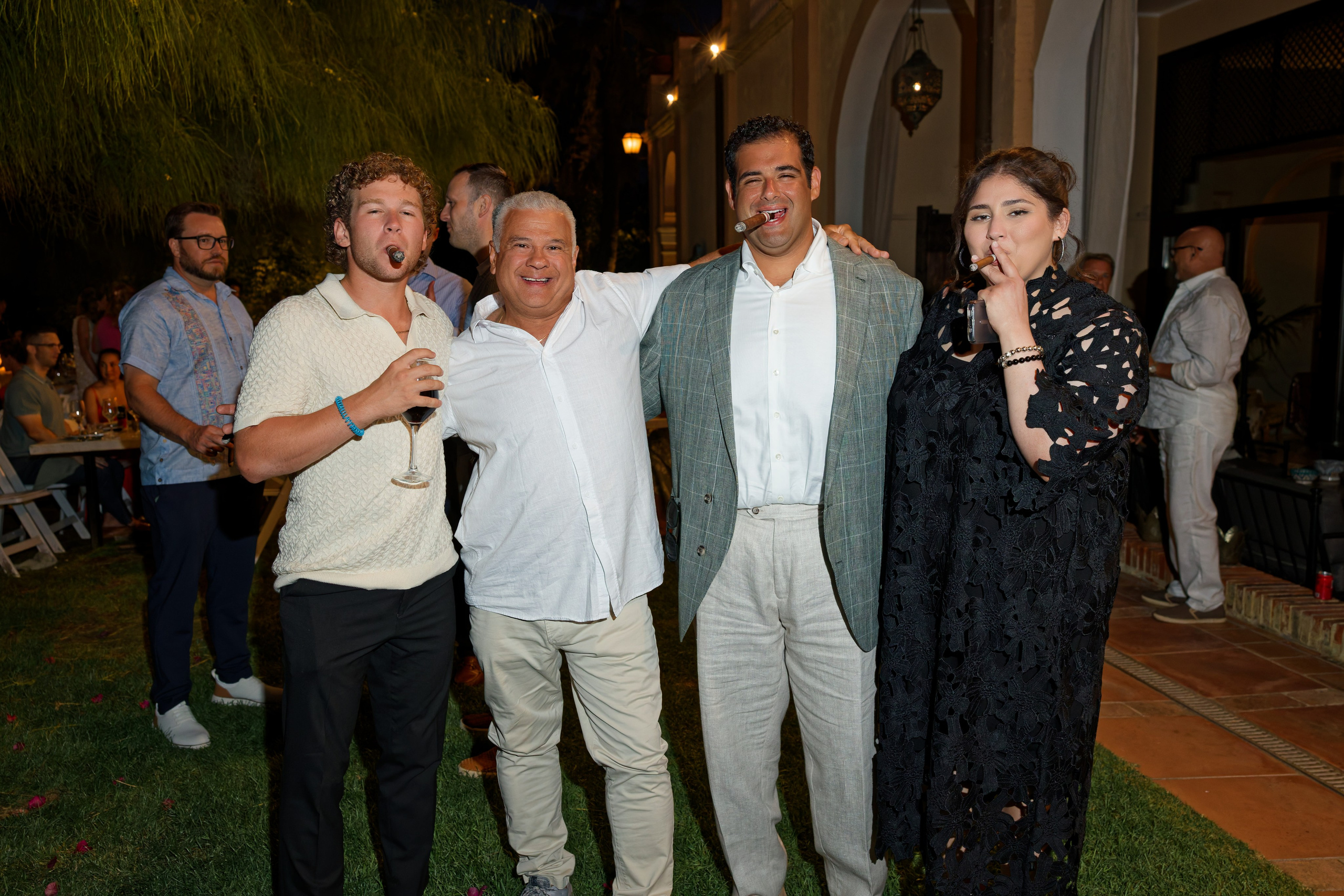 Welcome dinner of Gracie & Joe at Gran Villa Rosa