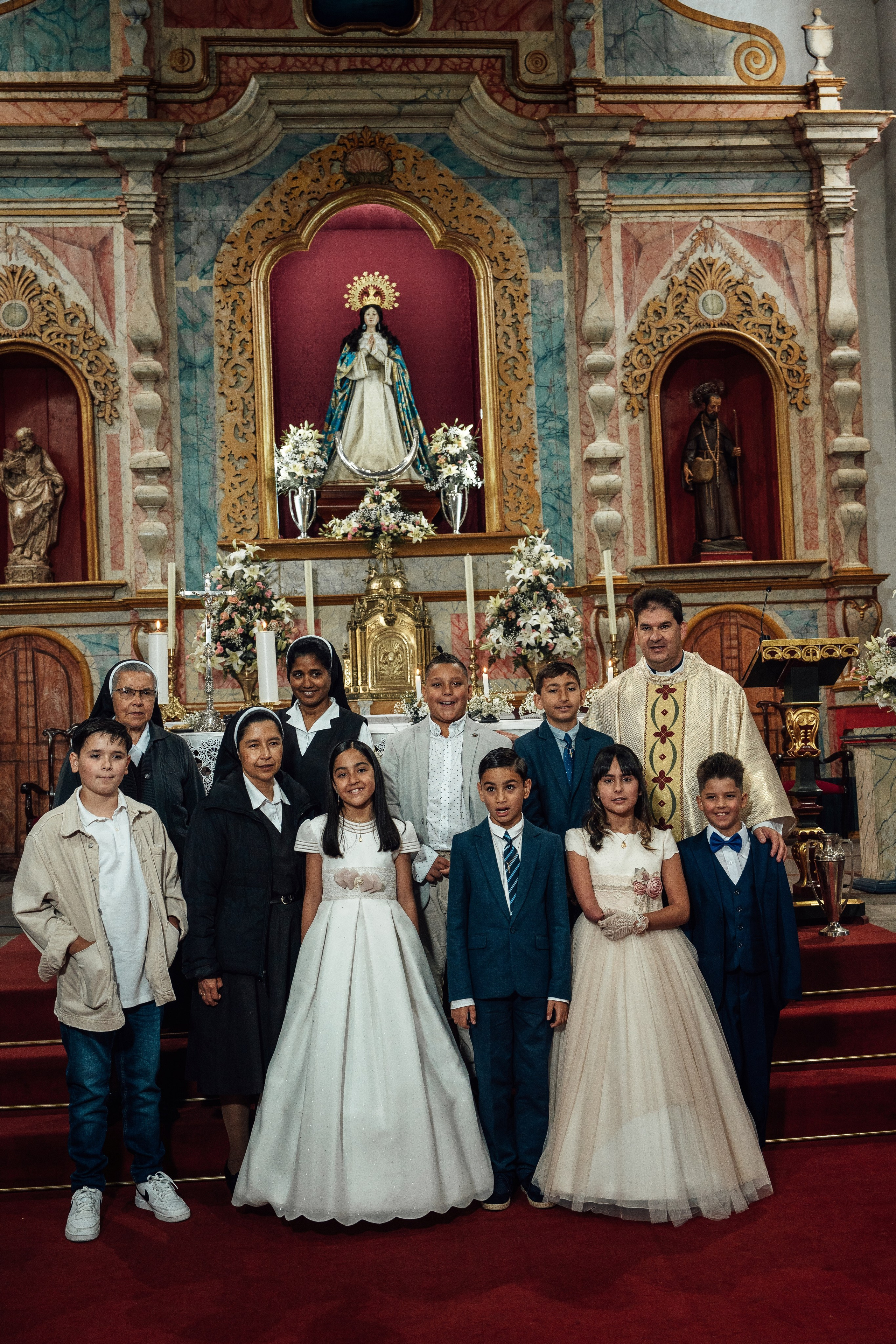 First communion. Professional photography in Tenerife Tania Bonnet