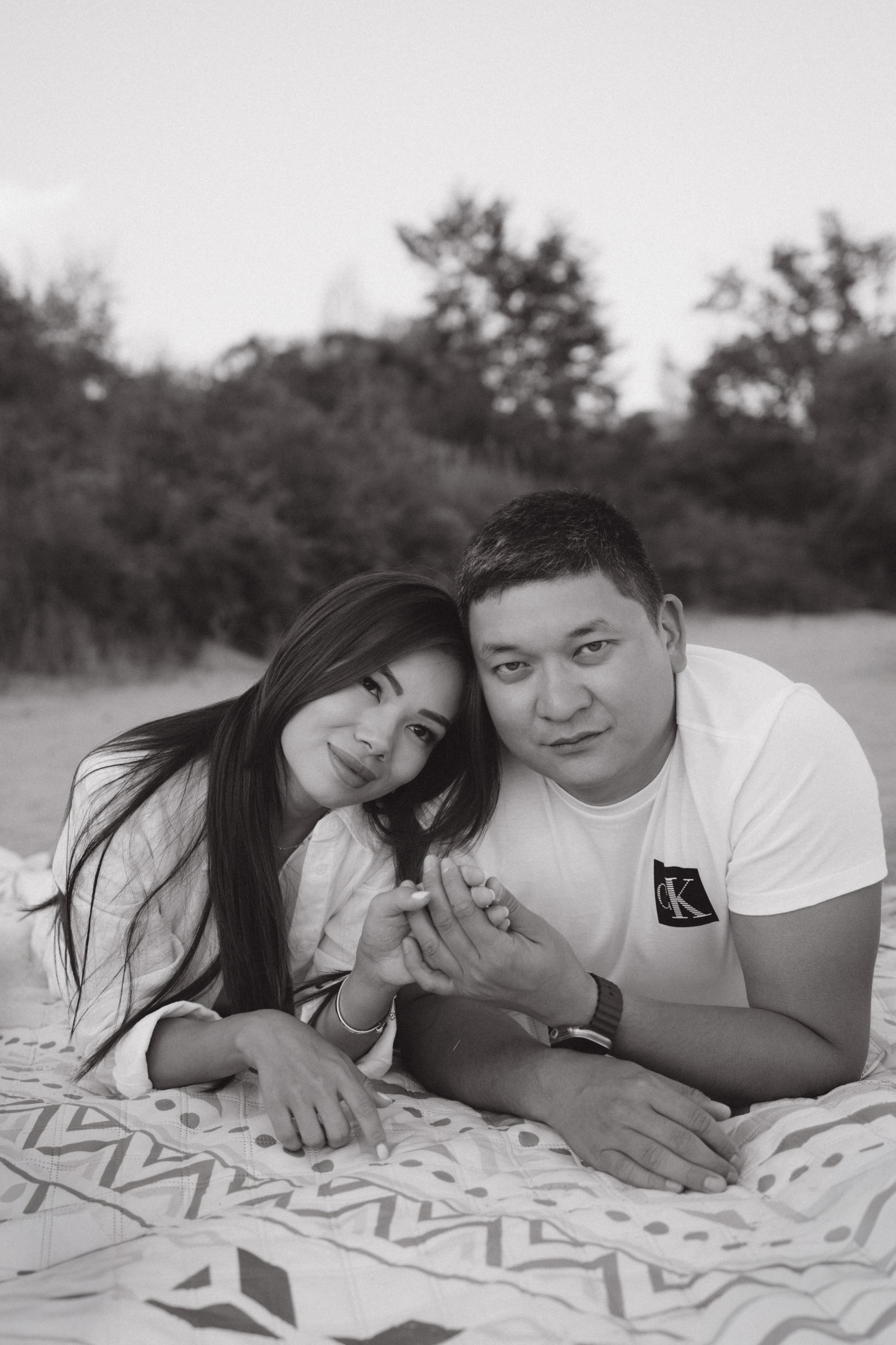 Family at Sunset. Фотограф родов, семей и новорожденных малышей в Дубае