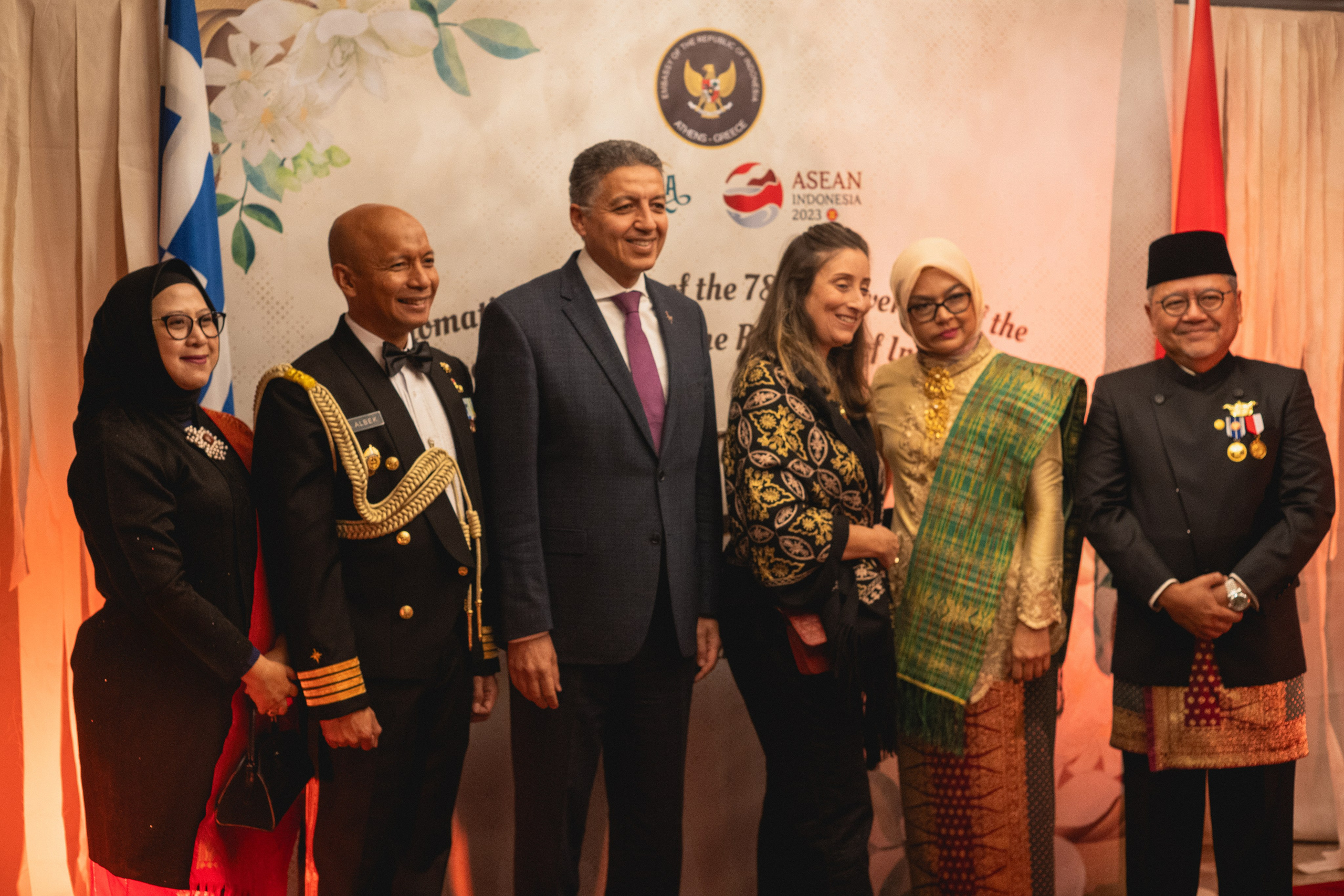 Diplomatic Reception of the Embassy of Republic of Indonesia of Athens. Photographer in Greece Kristina
