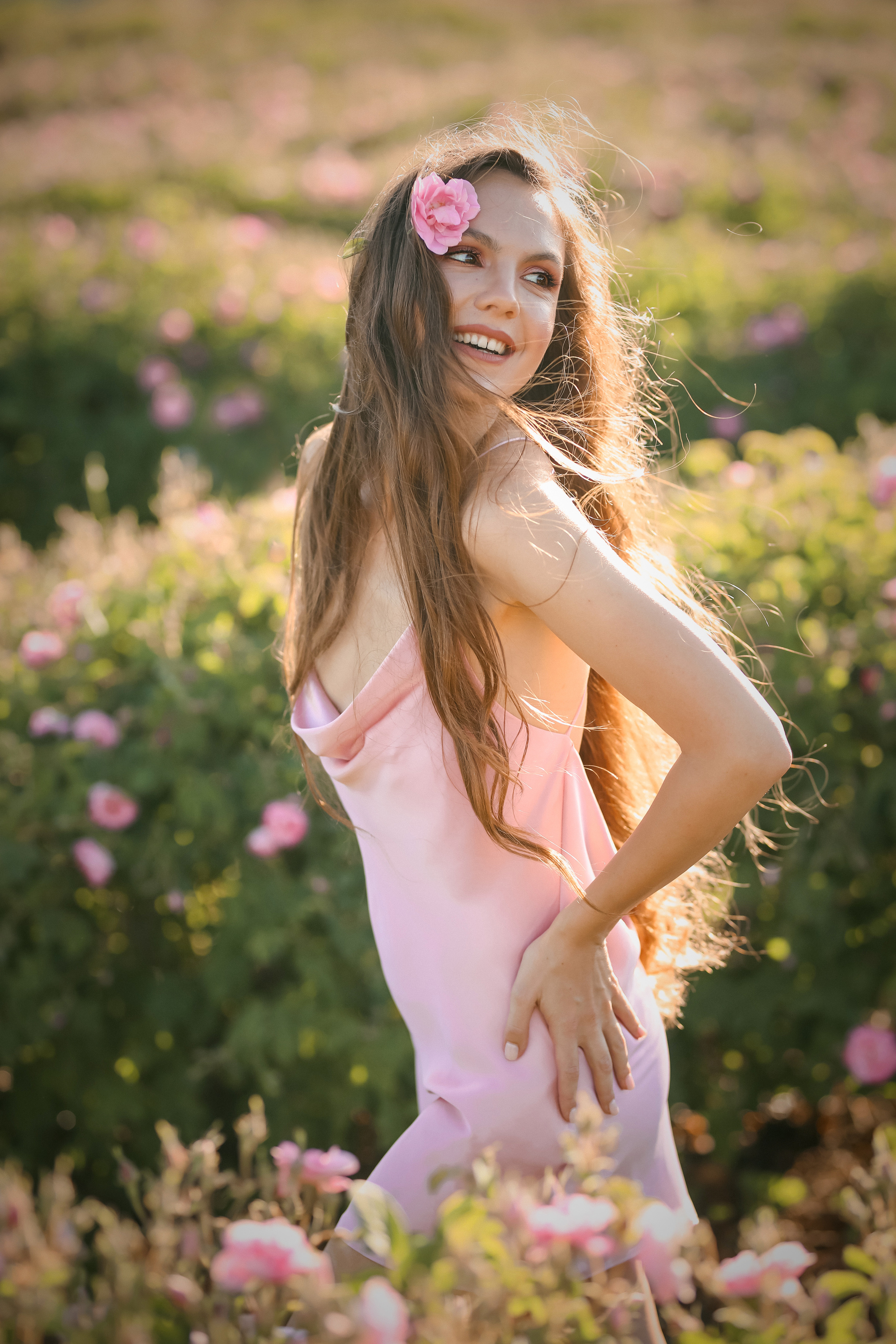 Rose fields. Photographer in Turkey, Antalya, Kemer, Belek, Side, Kas, Fethiye