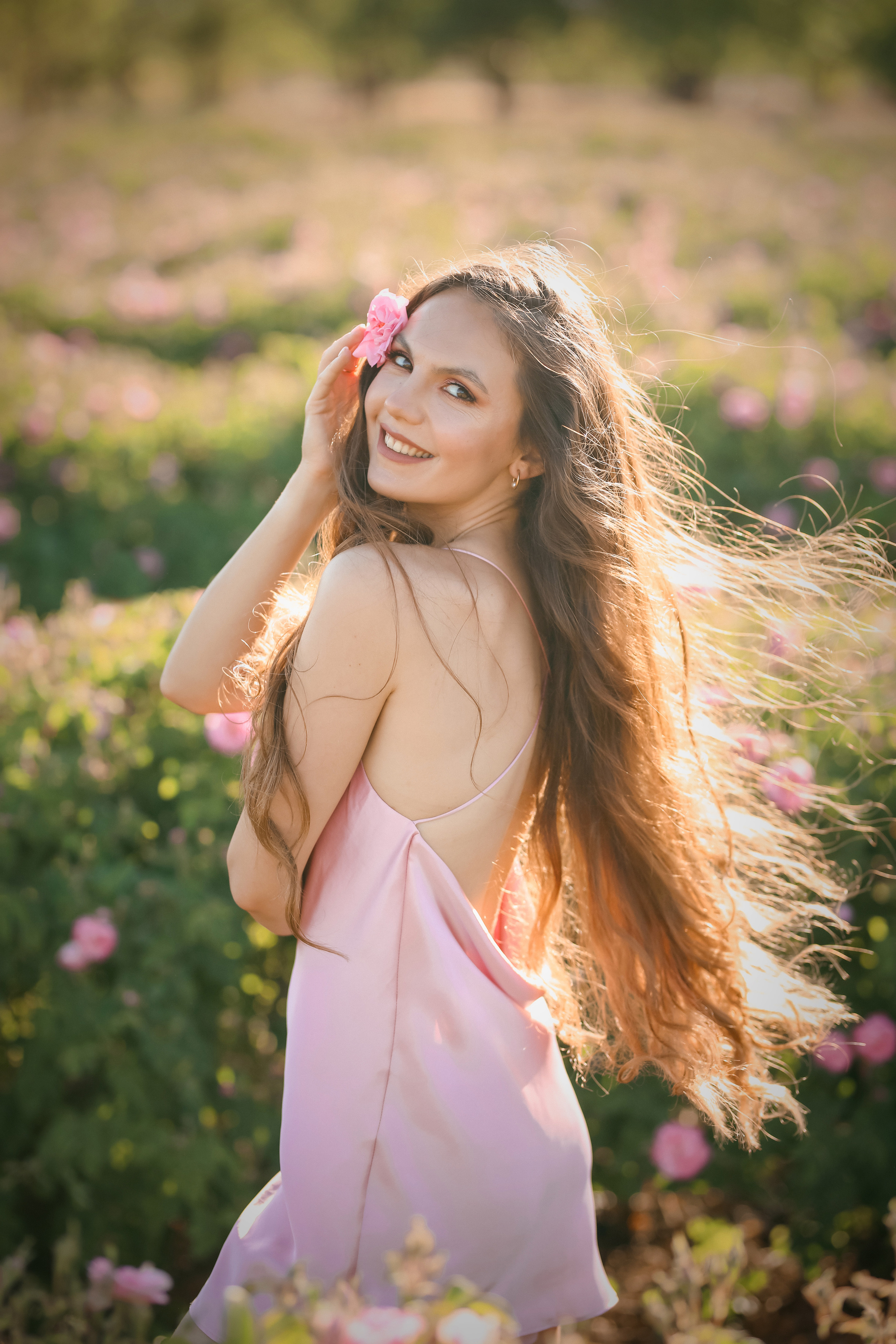 Rose fields. Photographer in Turkey, Antalya, Kemer, Belek, Side, Kas, Fethiye
