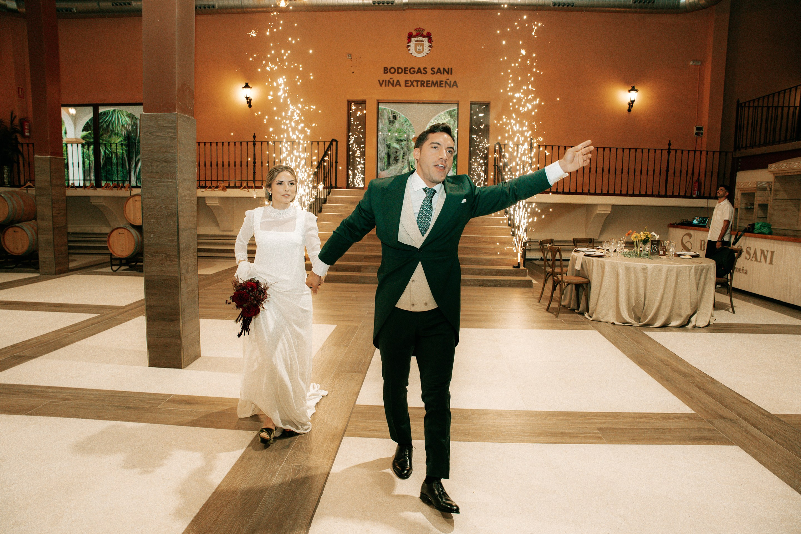 José David & María · Wedding at Bodegas Sani Viña Extremeña, Almendralejo | Alianza Weddings