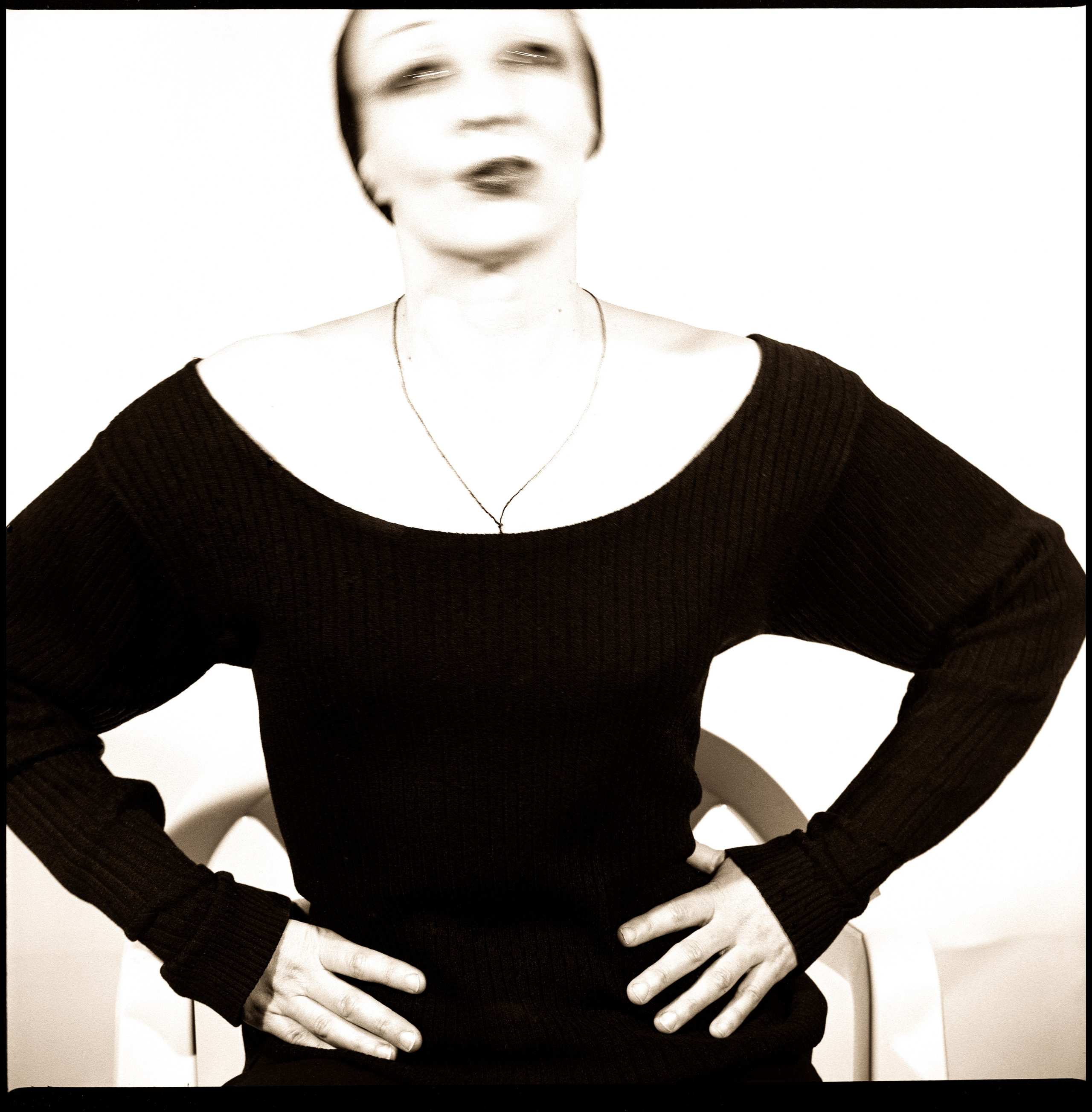 Elena Hagverdiyeva, artist. Baku, 2004