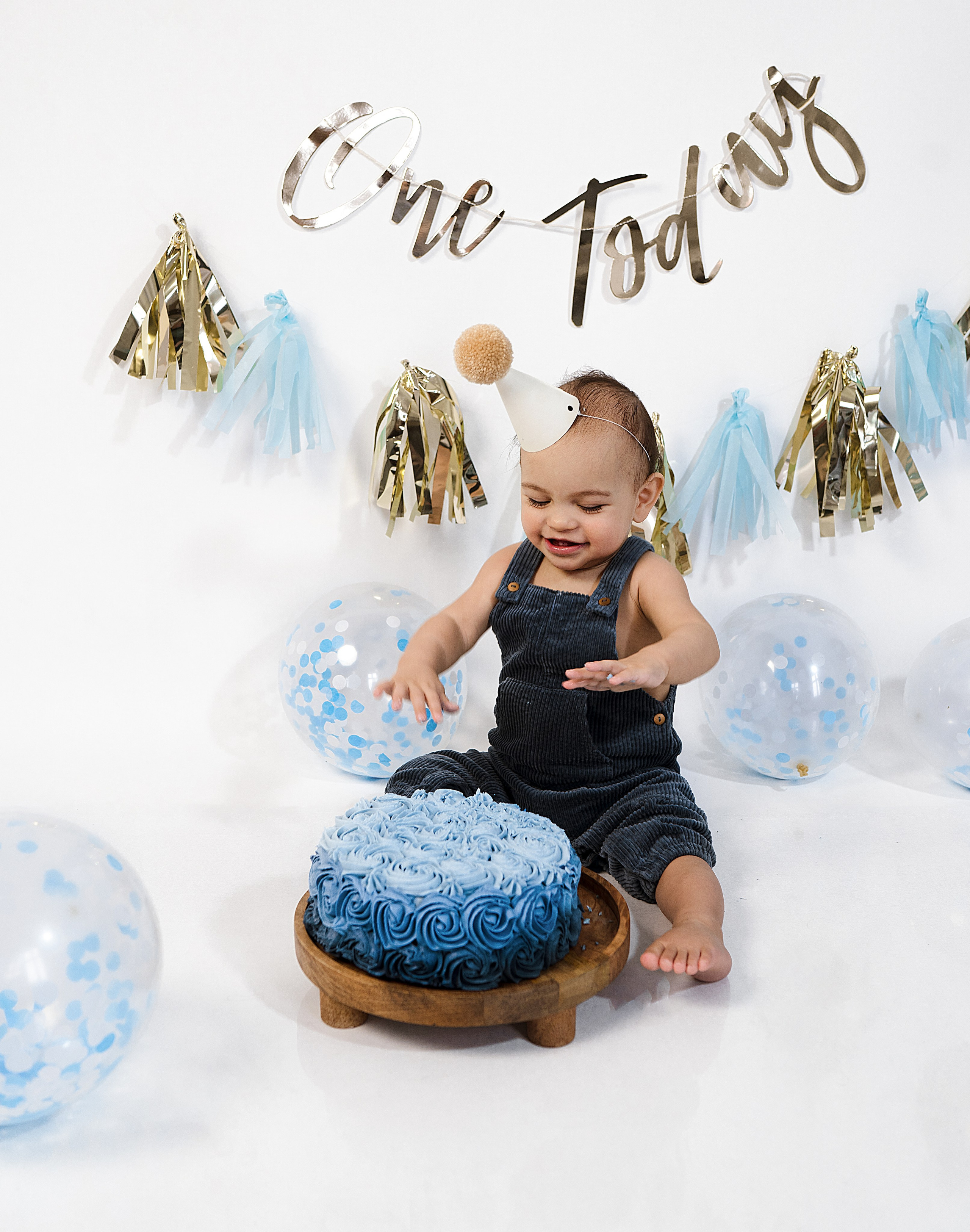 Cake Smash. Bébé Newborn Photographer in Copenhagen