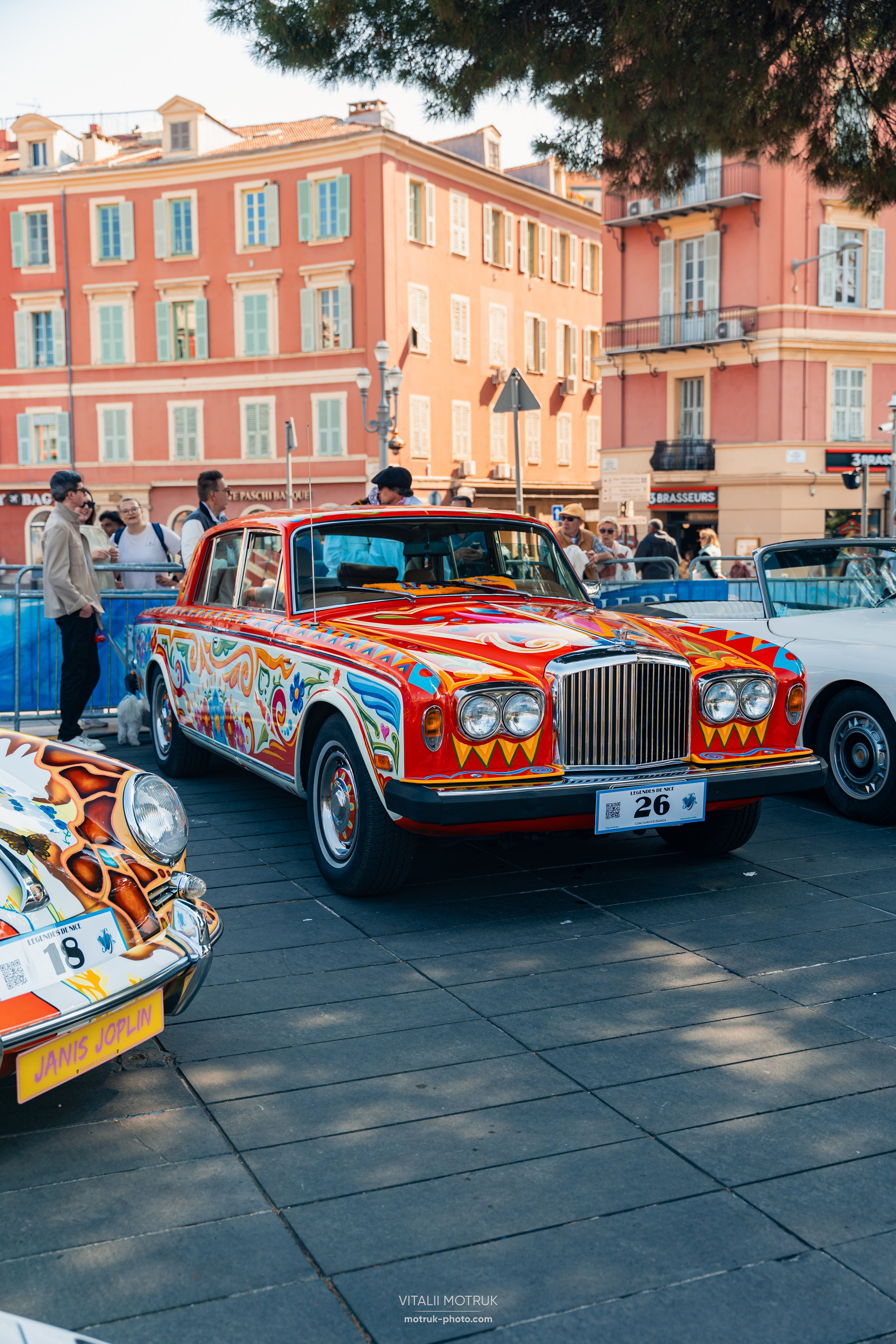 Legends de Nice. Photographe de voitures à Paris — Vitalii Motruk