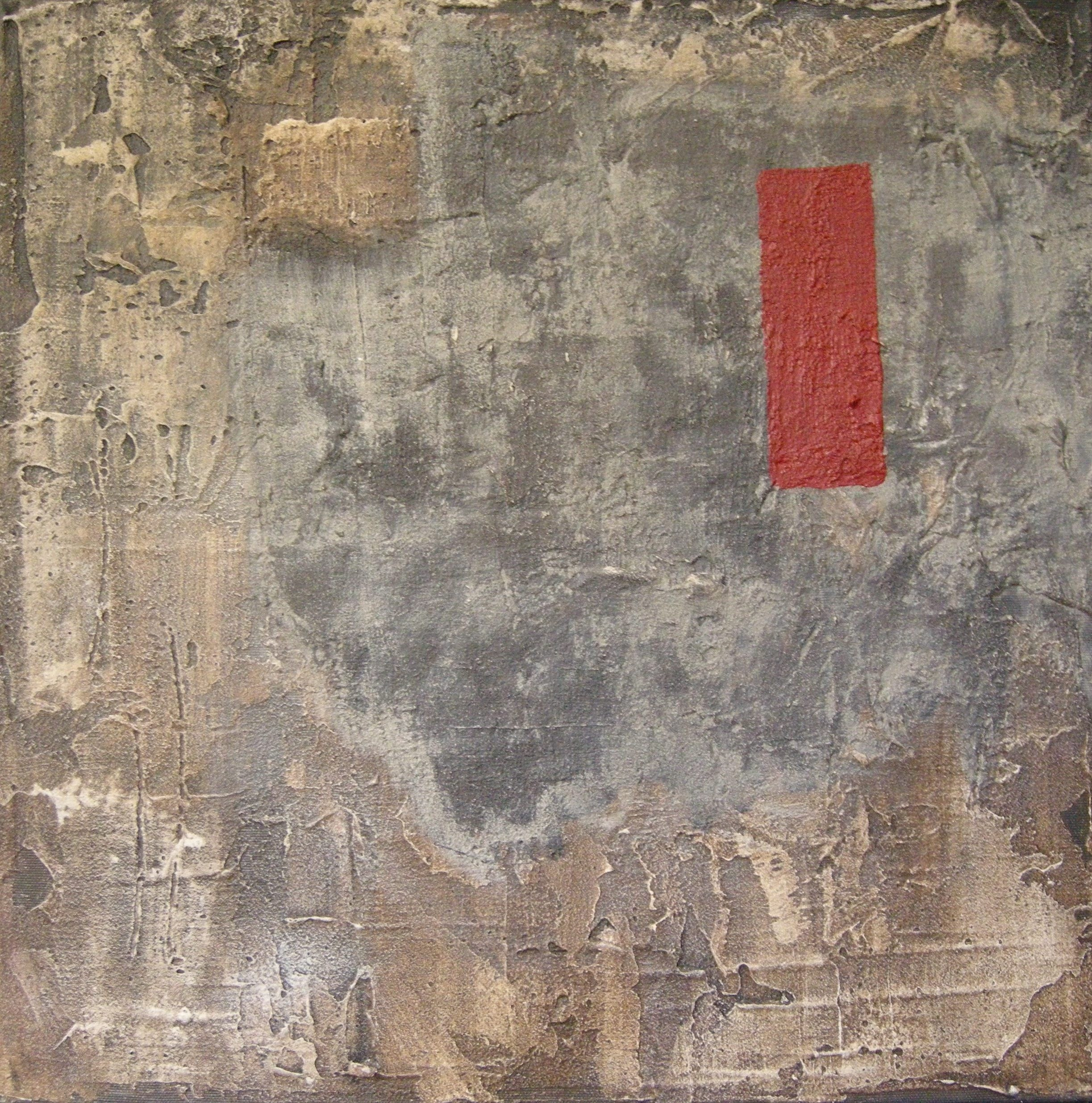 Rotes Fenster 2008 - 50x50