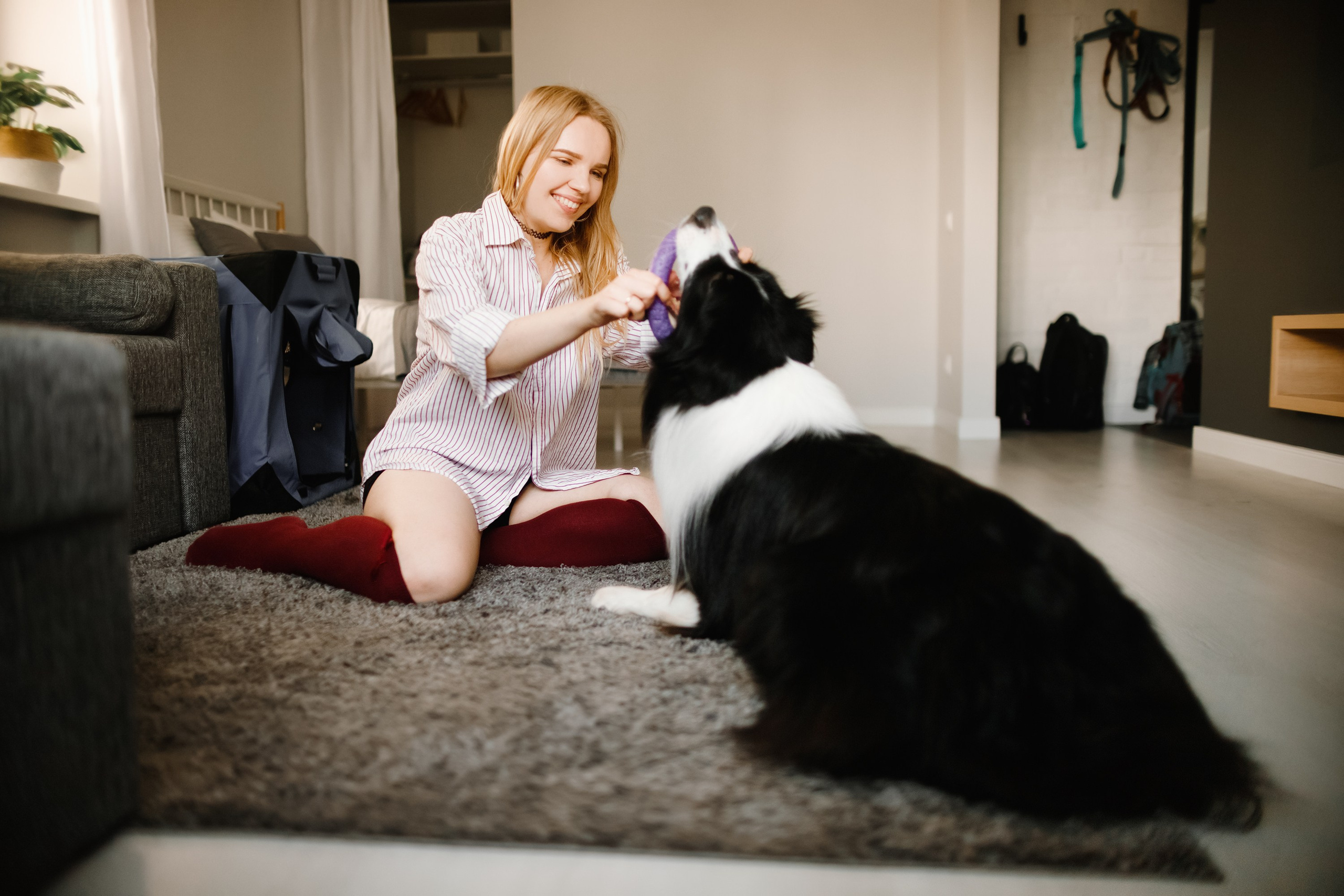 Evgenia & Richard. Kaja | fotograf we Wrocławiu | ludzie i psy