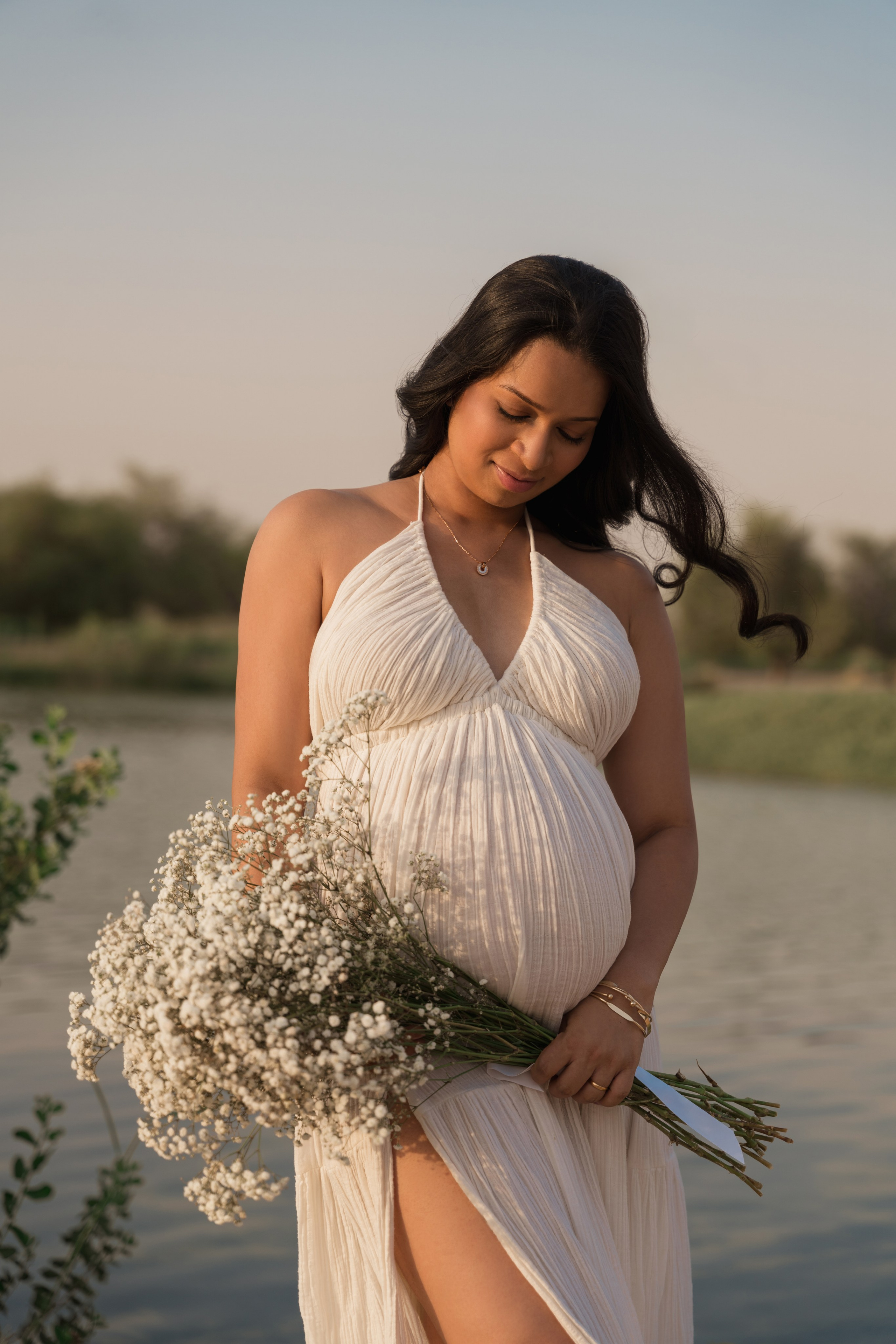 By the lake. Angela Iakovleva — Family Photographer in Dubai