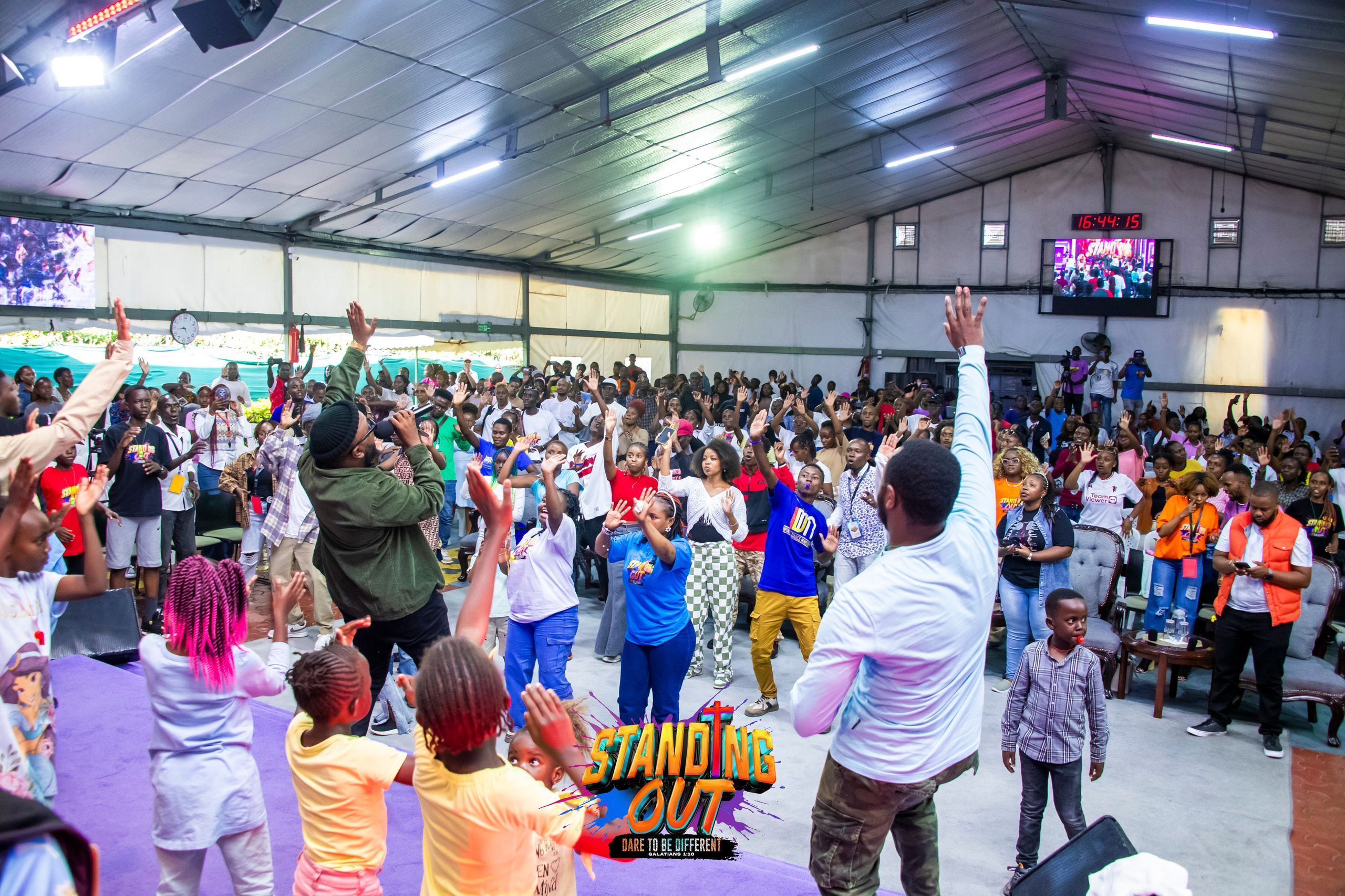 Standing Out Youth Bash. Pastor Morris