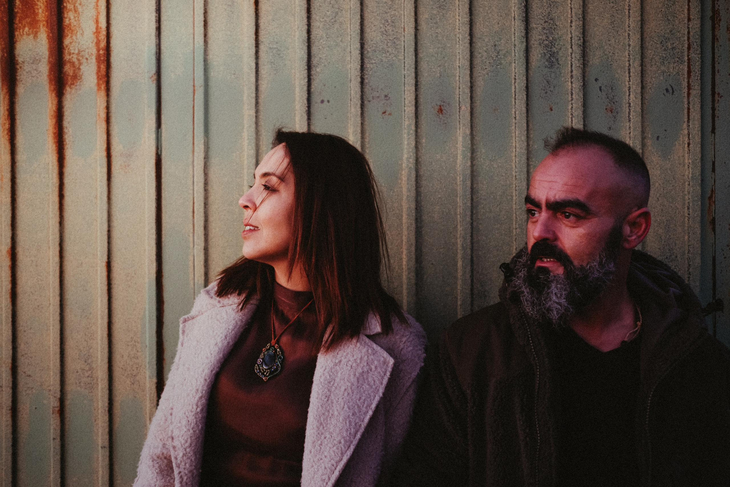 Destination wedding couple session in Portugal at golden hour