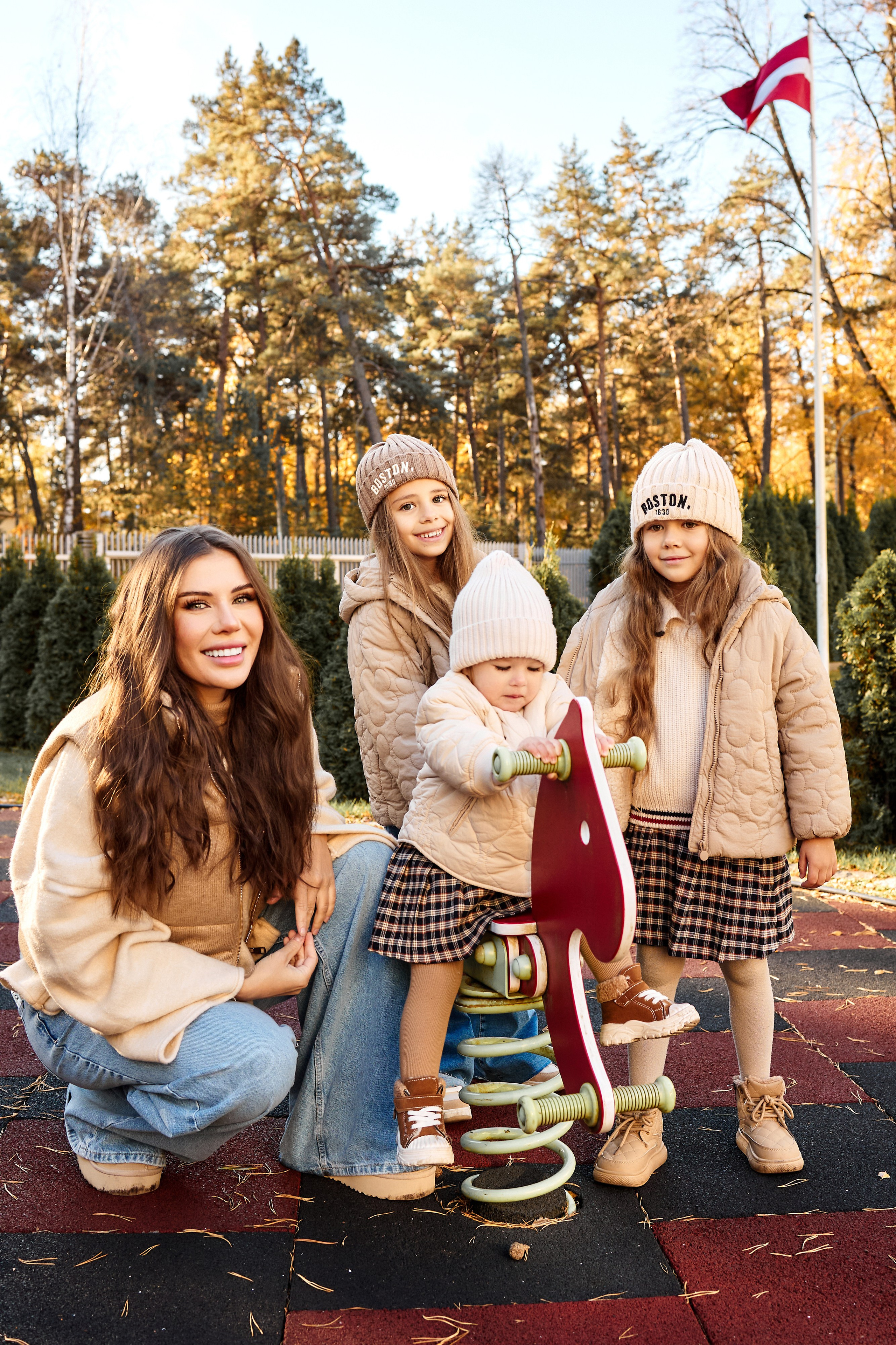 Family photo shoot for a millionaire blogger. Destination wedding and fashion photographer in Riga Igor Davidovich