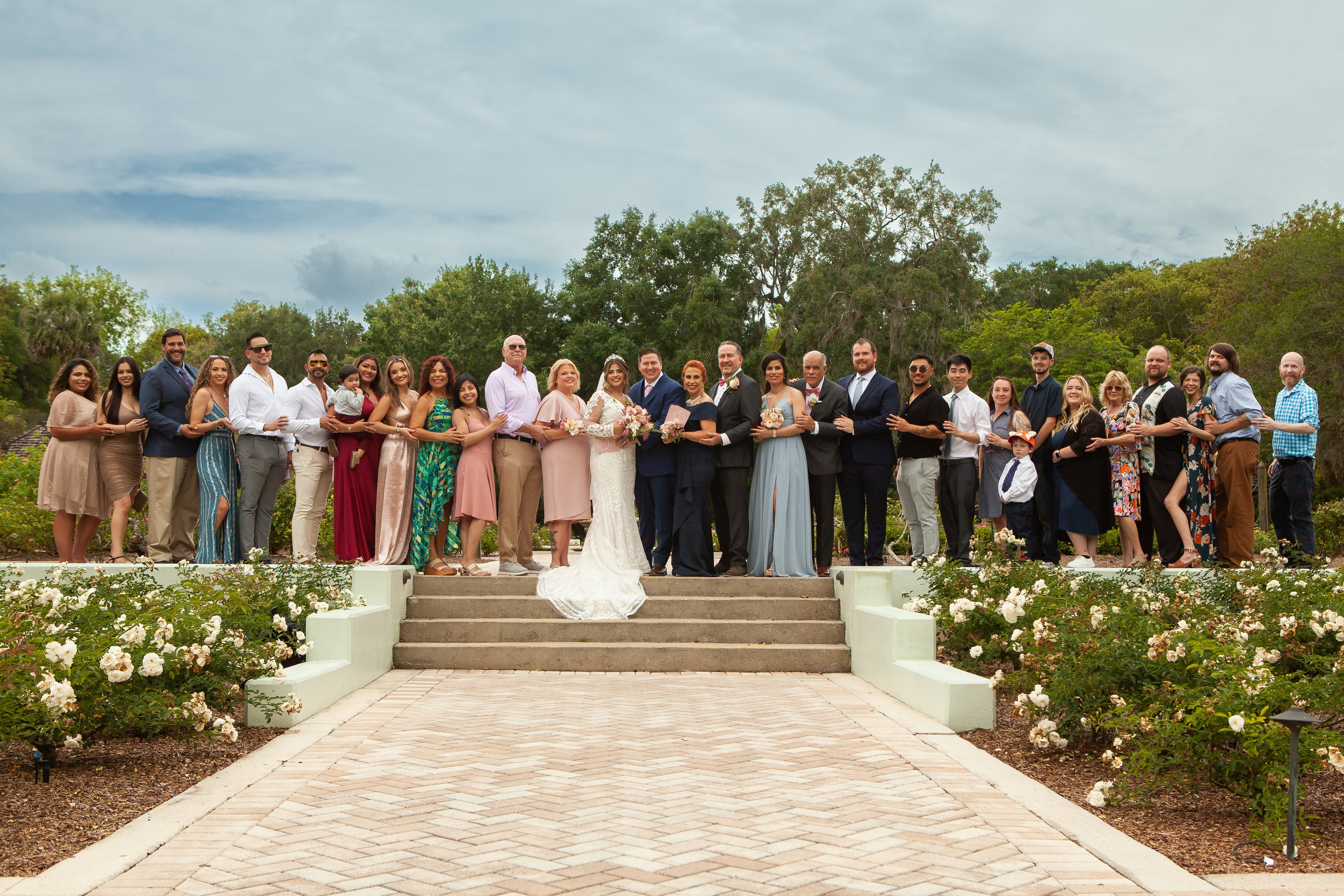Wedding in The Lue Gardens intimate wedding photography. Lana Photography — Wedding & Family Photographer in Florida & Beyond