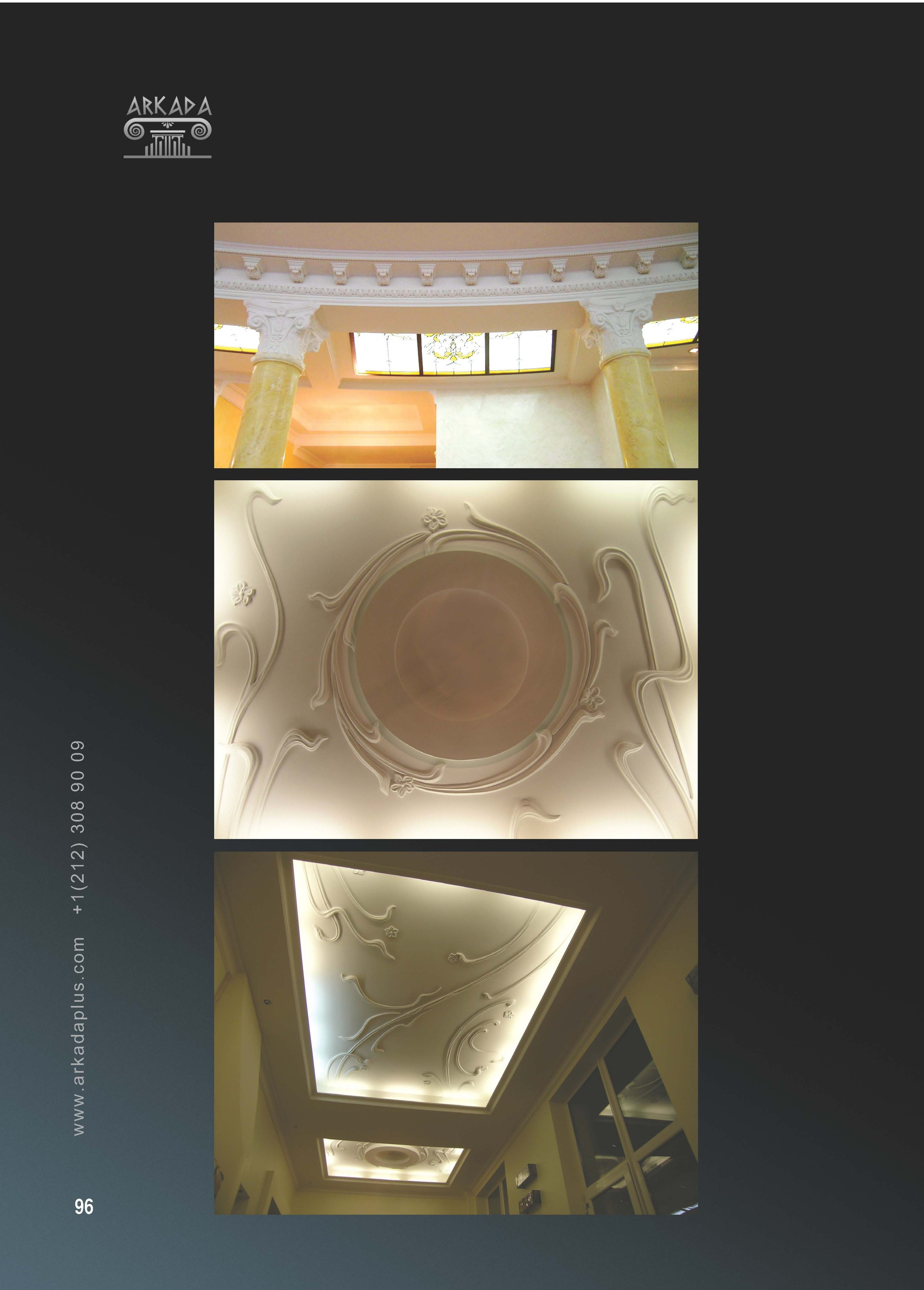 Catalog pages. Plaster molding