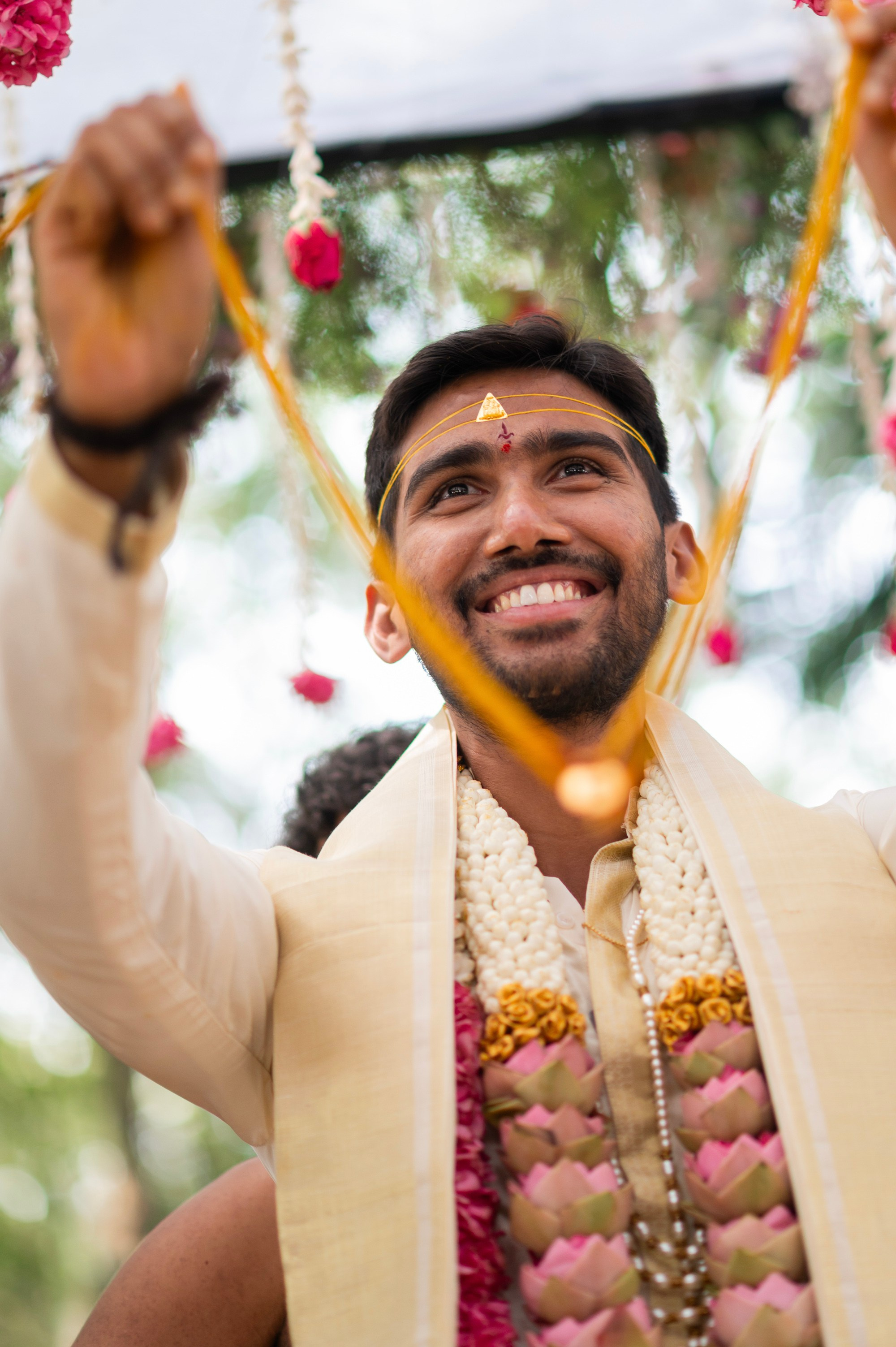 Samyuktha & Manoj, Tamil and Telugu Wedding at Angana Courtyard, Bangalore | Truly Yours