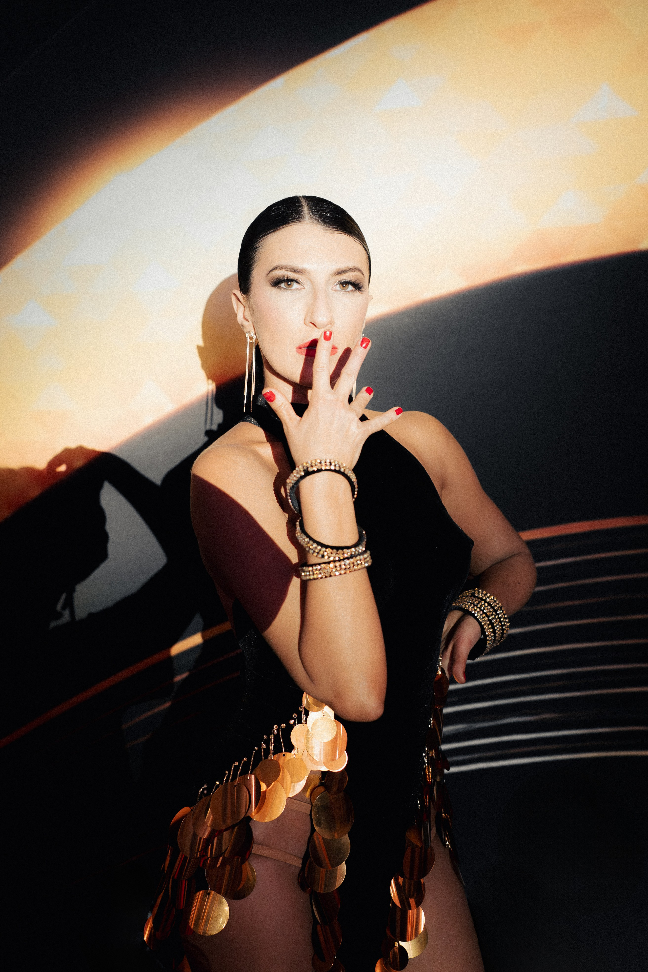 Personal Ballroom Dance Photoshoot. Portrait Lifestyle Photographer in Munich — Polina Cherkasova