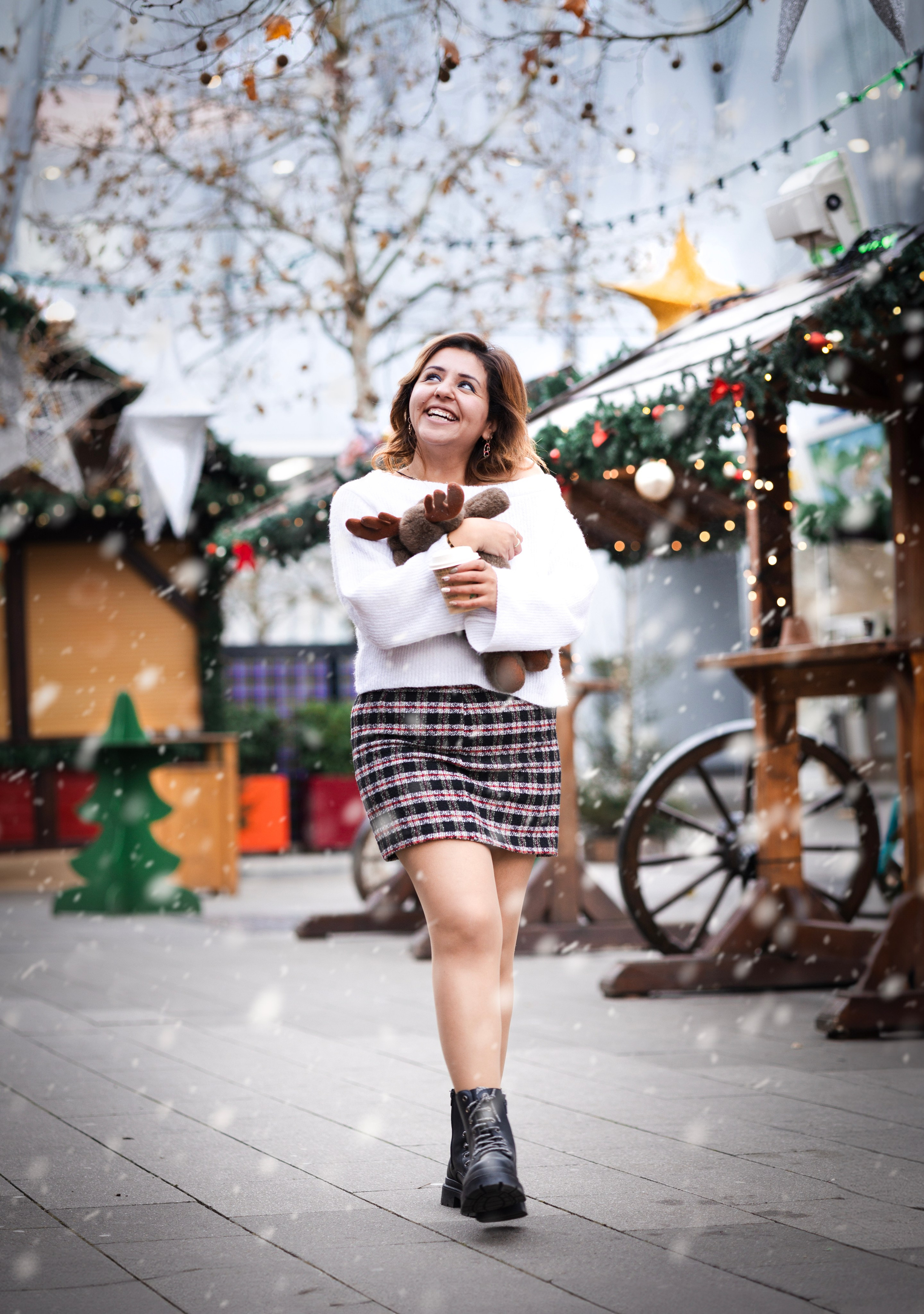 Sandra and Christmas. Photographer in Munich