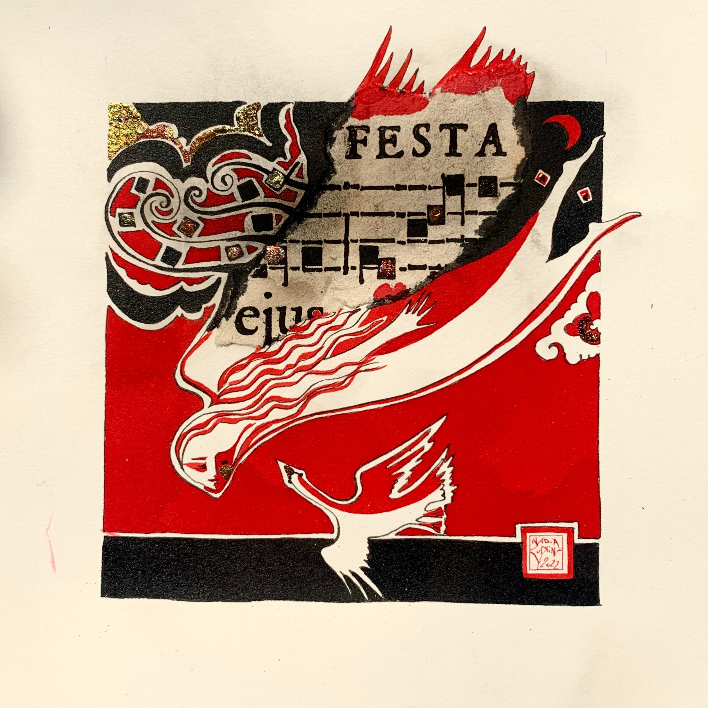 ANGELI. Nadia Kuprina. Artist