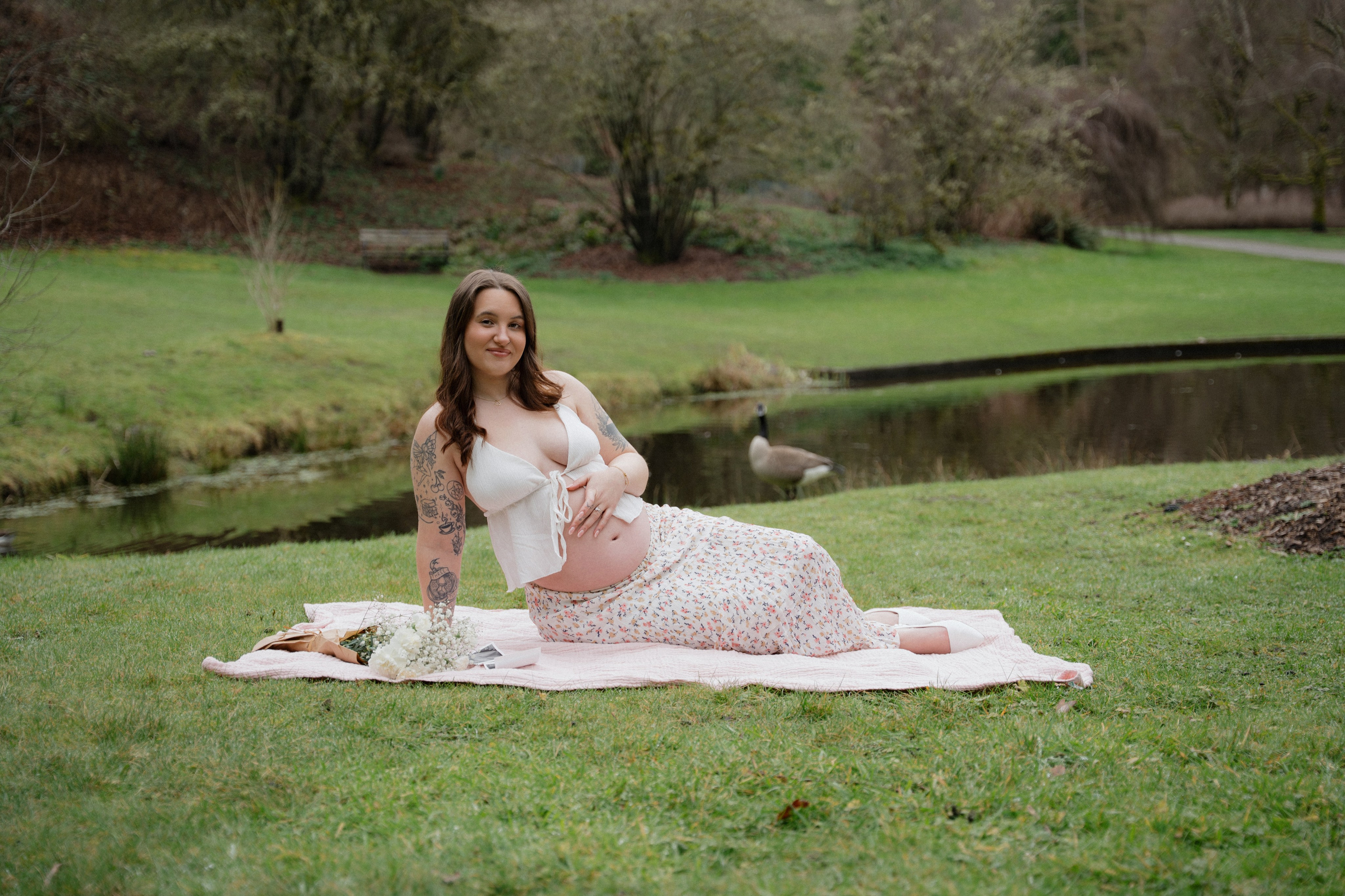 Sara maternity. Photographer in Washington Sophia D