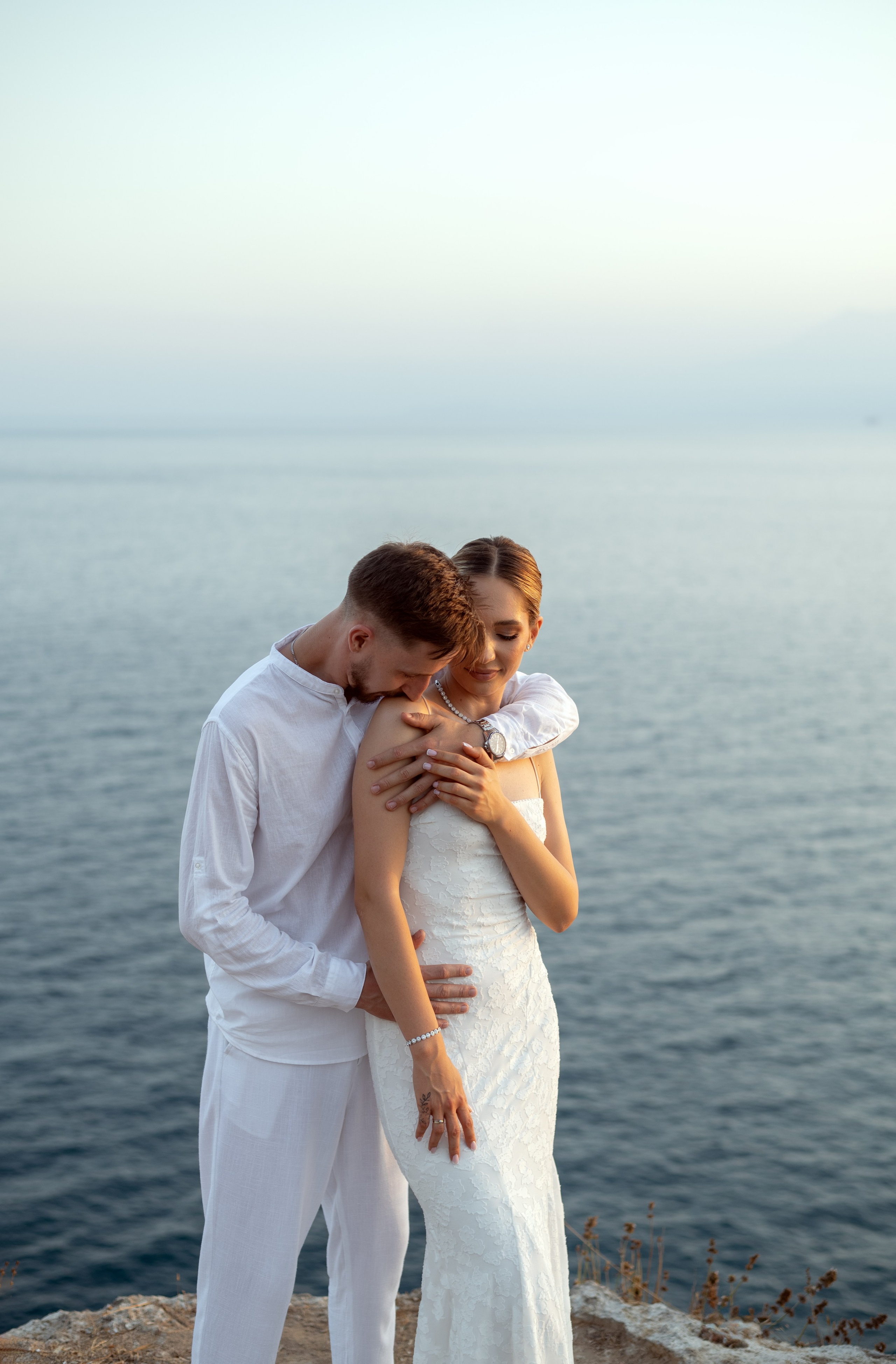 Скалы на море с шикарным видом. Фотограф Анталия, Кемер, Белек, Сиде Дарья Кая