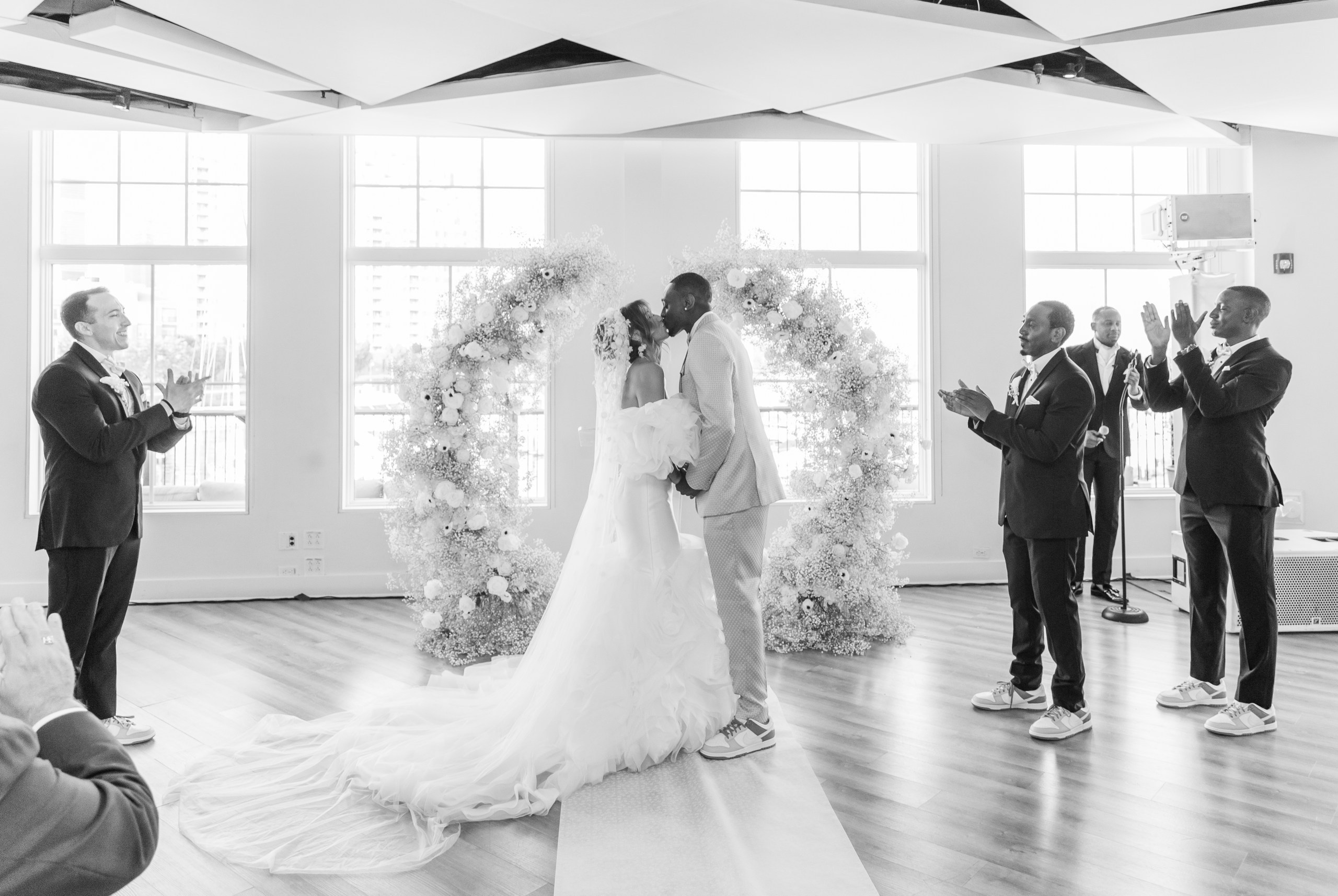 Briana & Kefim, Maritime Pars, Jersey City, NJ. Wedding Photo & Video