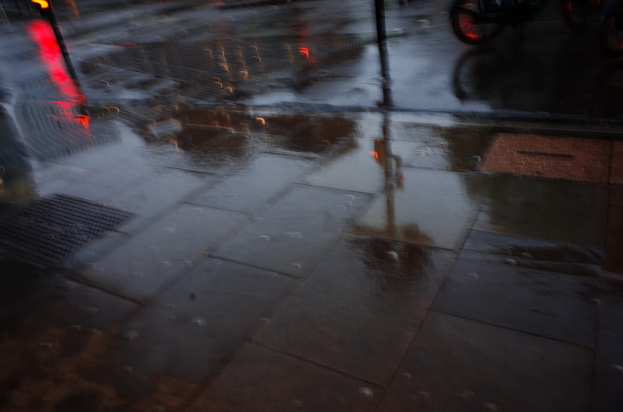English (not yet summer) rain. Victoria Dini. Art photography in London / Folkestone, UK