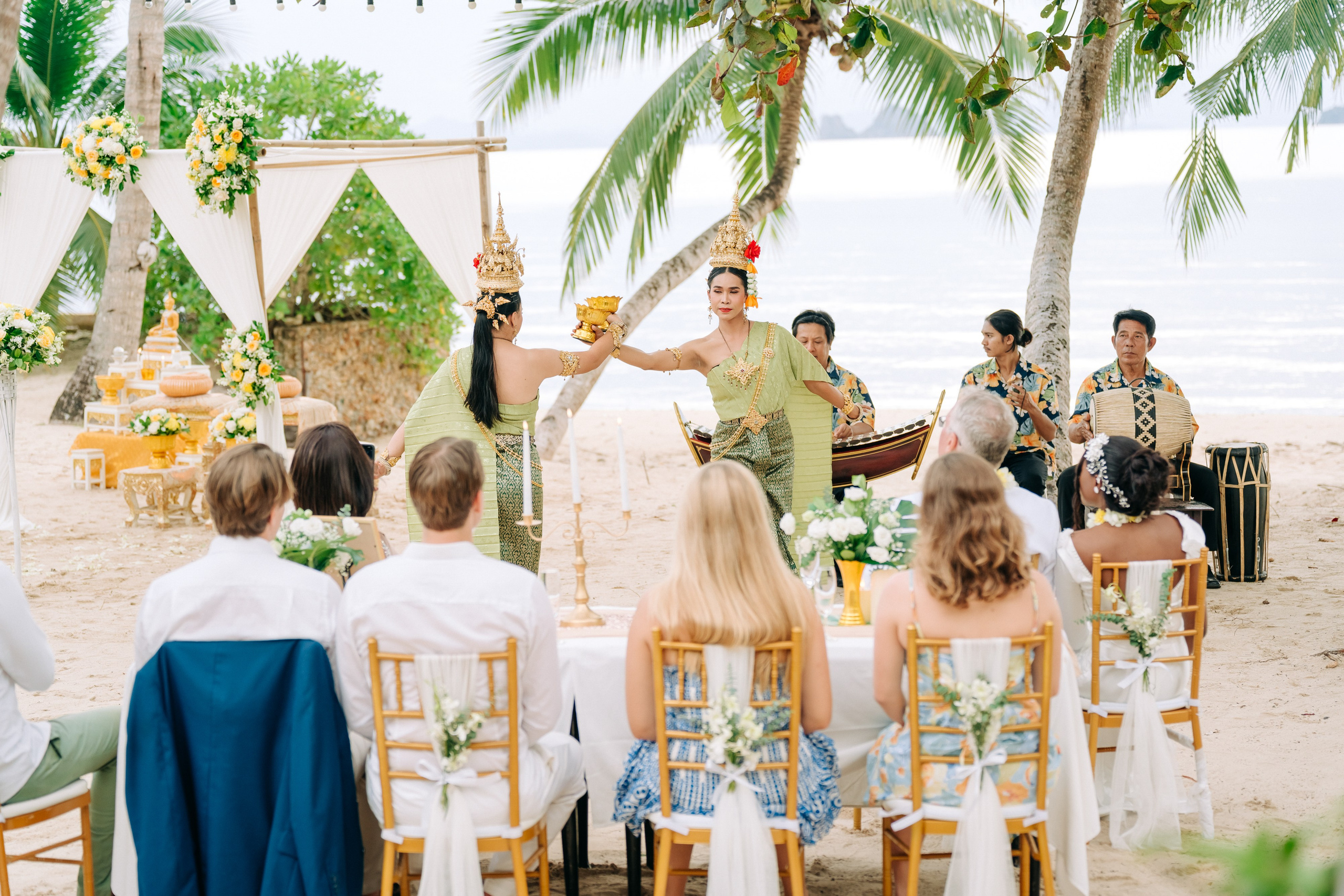 Photo. Буддийская свадебная церемония на Самуи, Таиланд