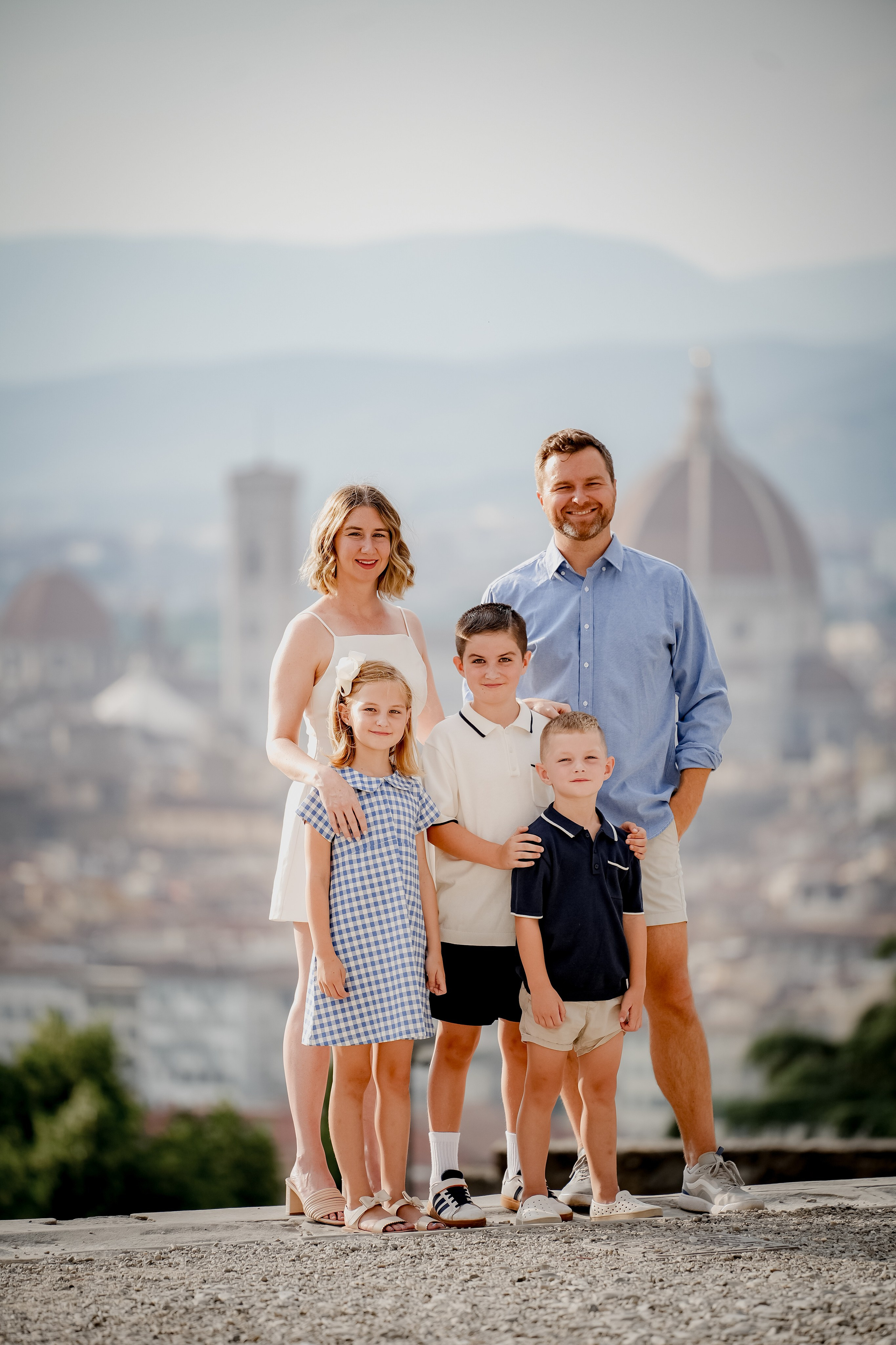 Mandy and Family. Wedding Photographer in Italy