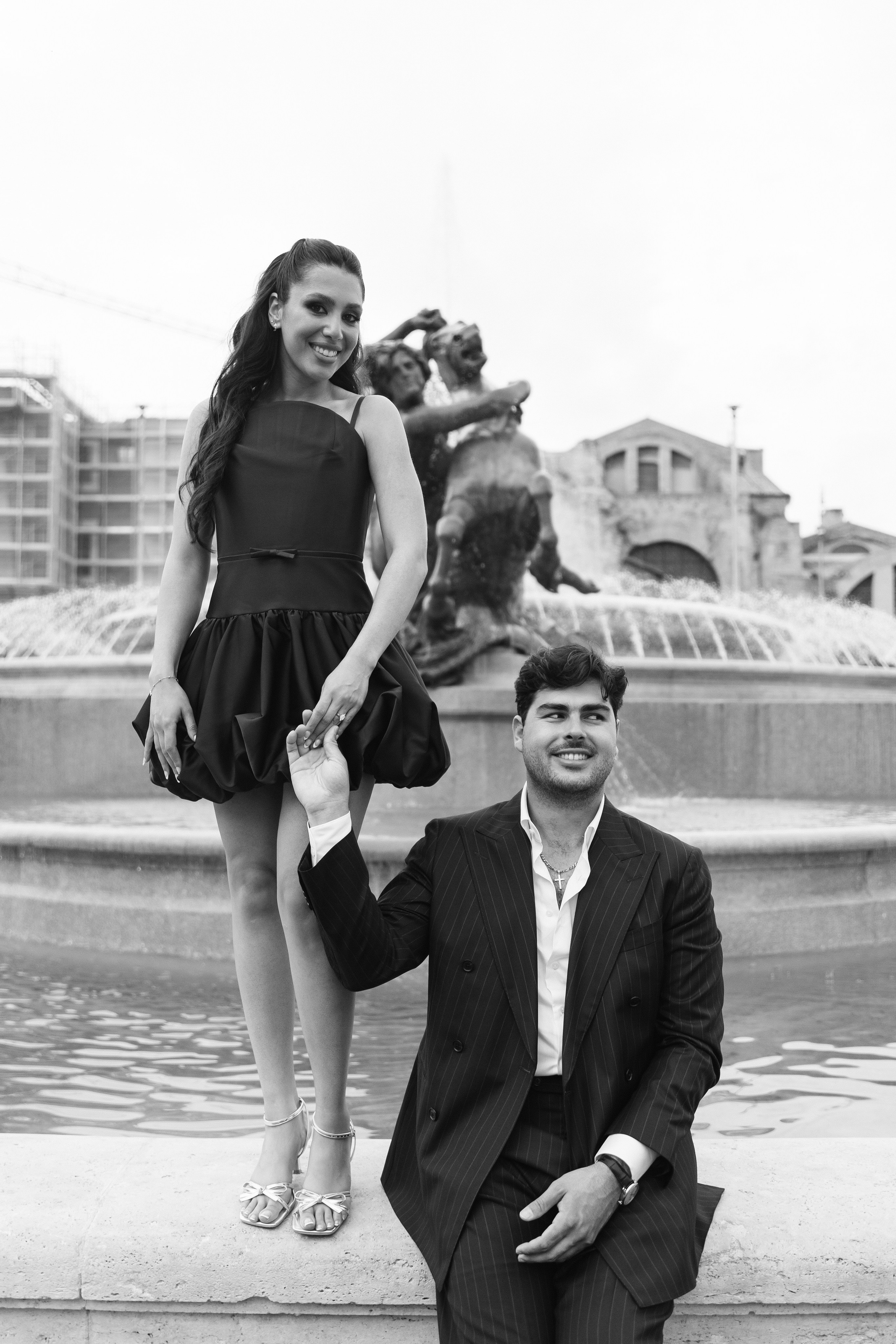 Karen & Dante. Wedding Photographer Rome Tuscany Como Sicily Puglia Amalfy Italy- Oksana Savenchuk