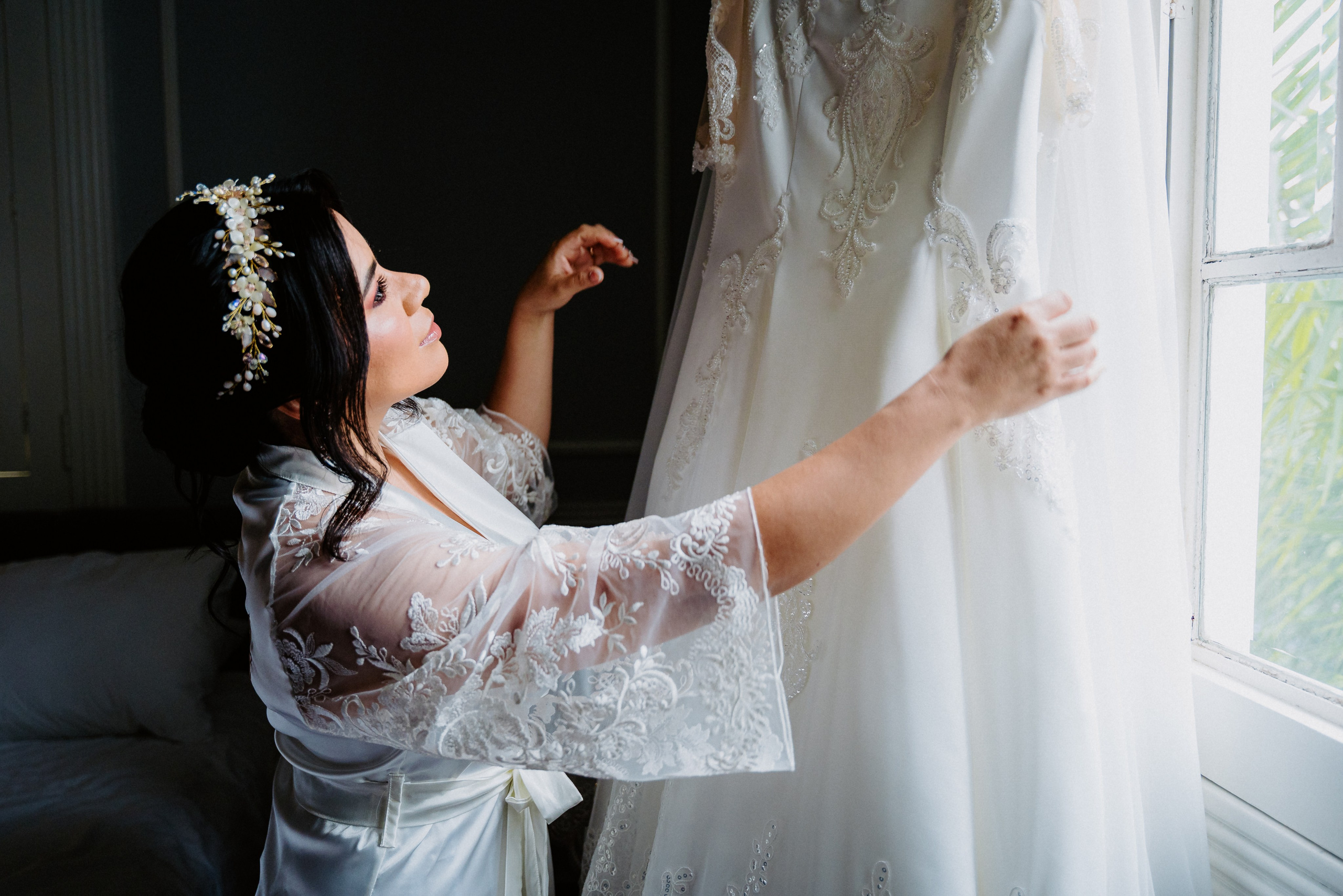 Perspectiva de la novia. Fotógrafo de Bodas en Lima | Ronhy Altamirano. Fotografía narrativa y cinematográfica para bodas, quinceañeras y eventos exclusivos