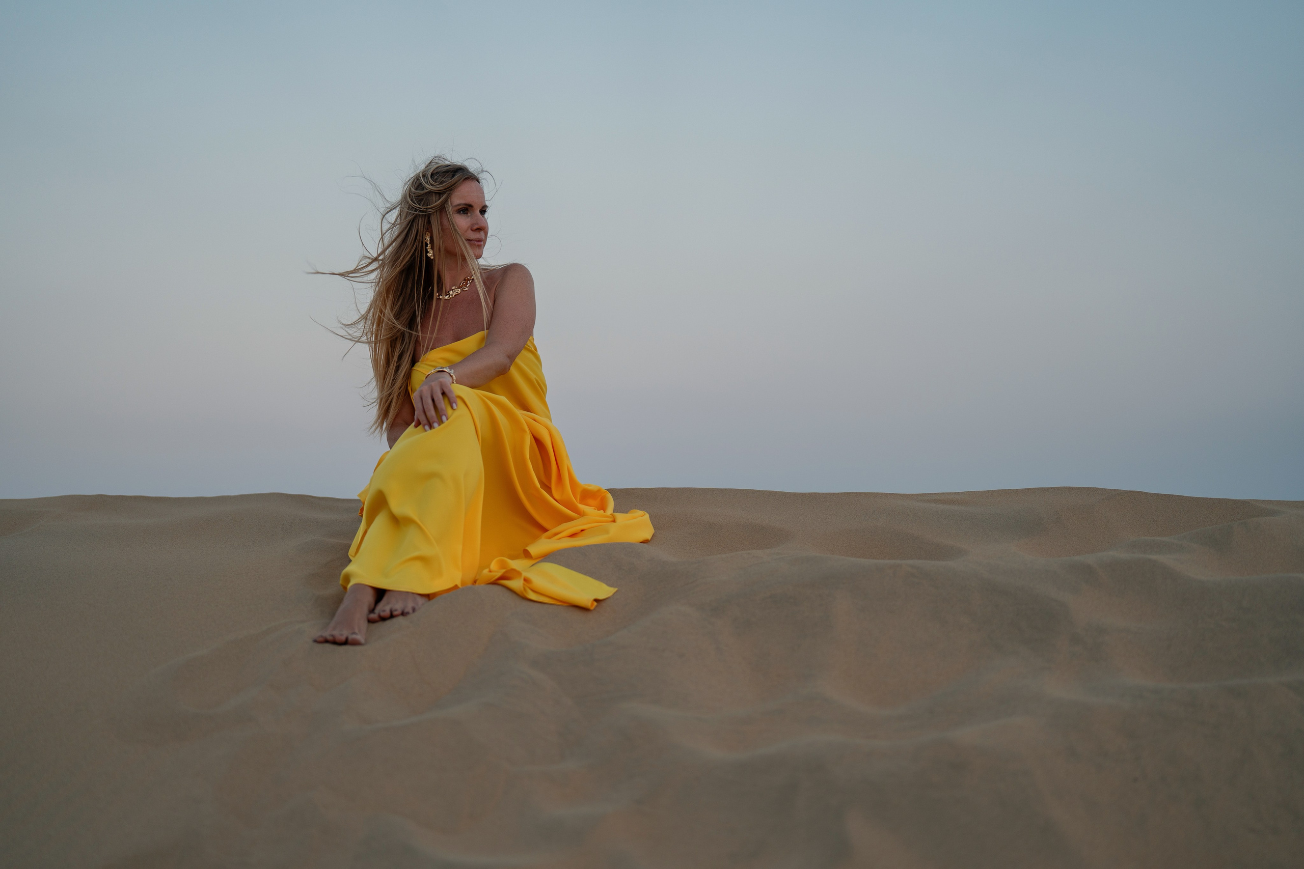 A golden Ray of Sunshine. Family & fashion photographer in Doha