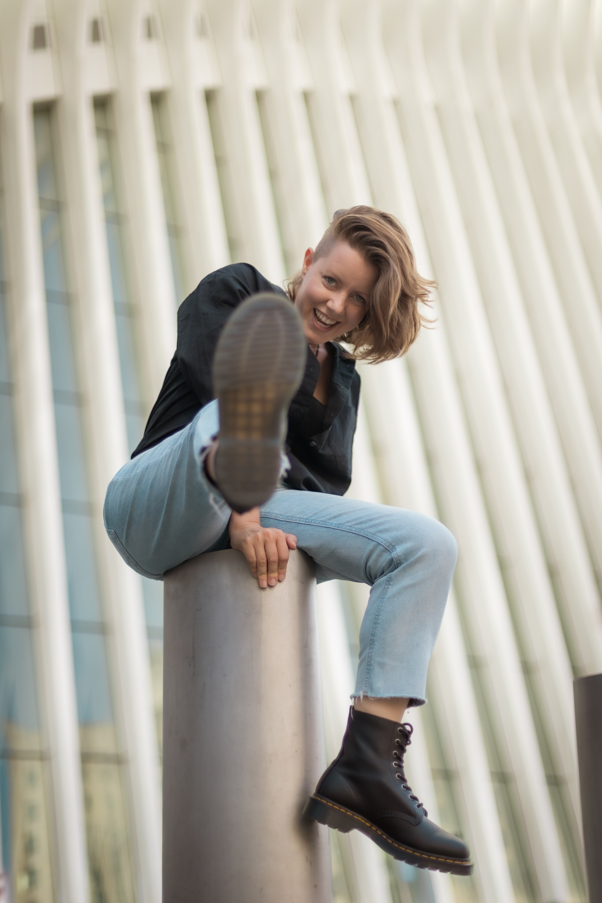 Городская съёмка. Всемирно-торговый центр. Манхэттенский мост. Фотограф в Нью Йорке