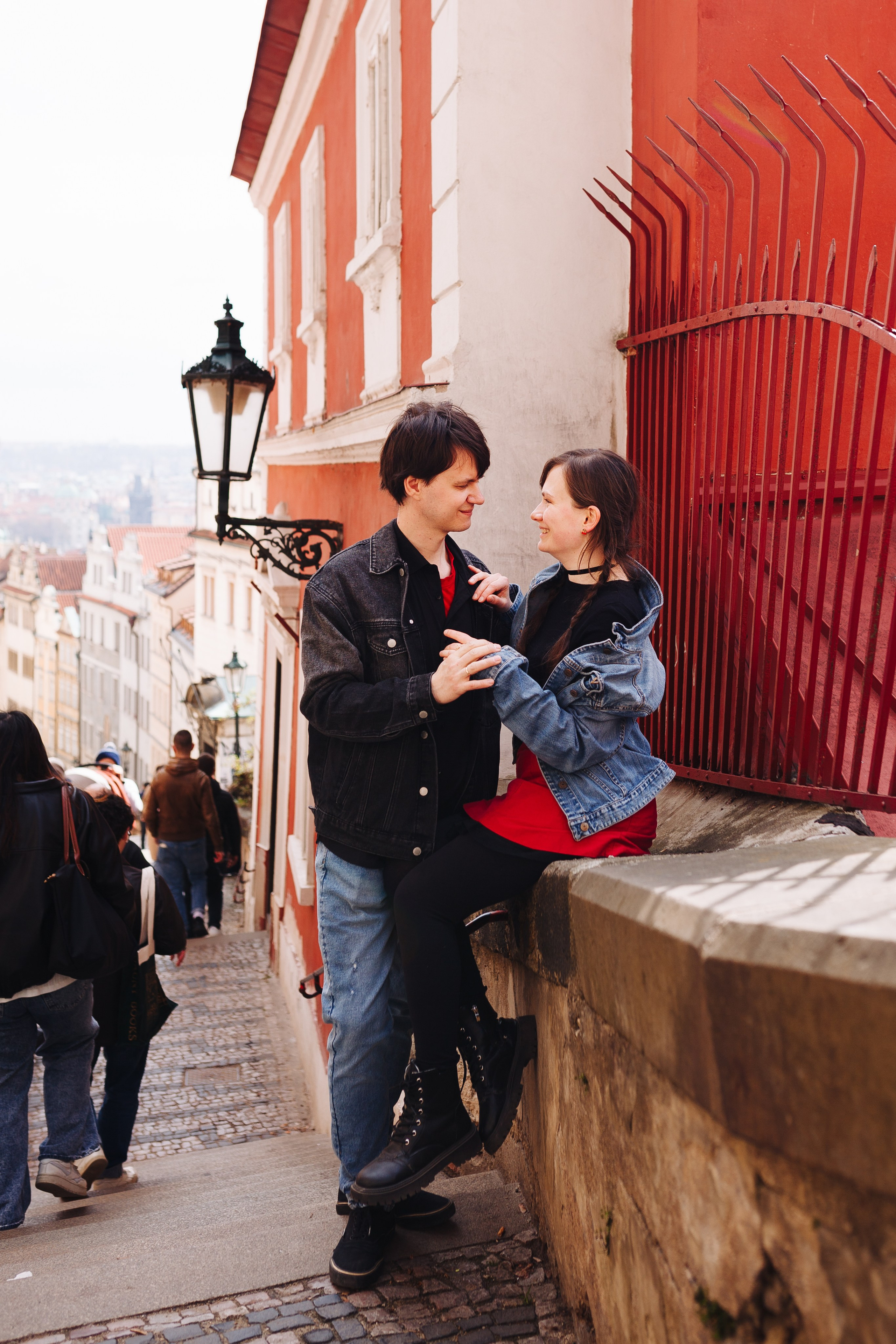 Lilia&Alexander. Photographer in Prague for tourists