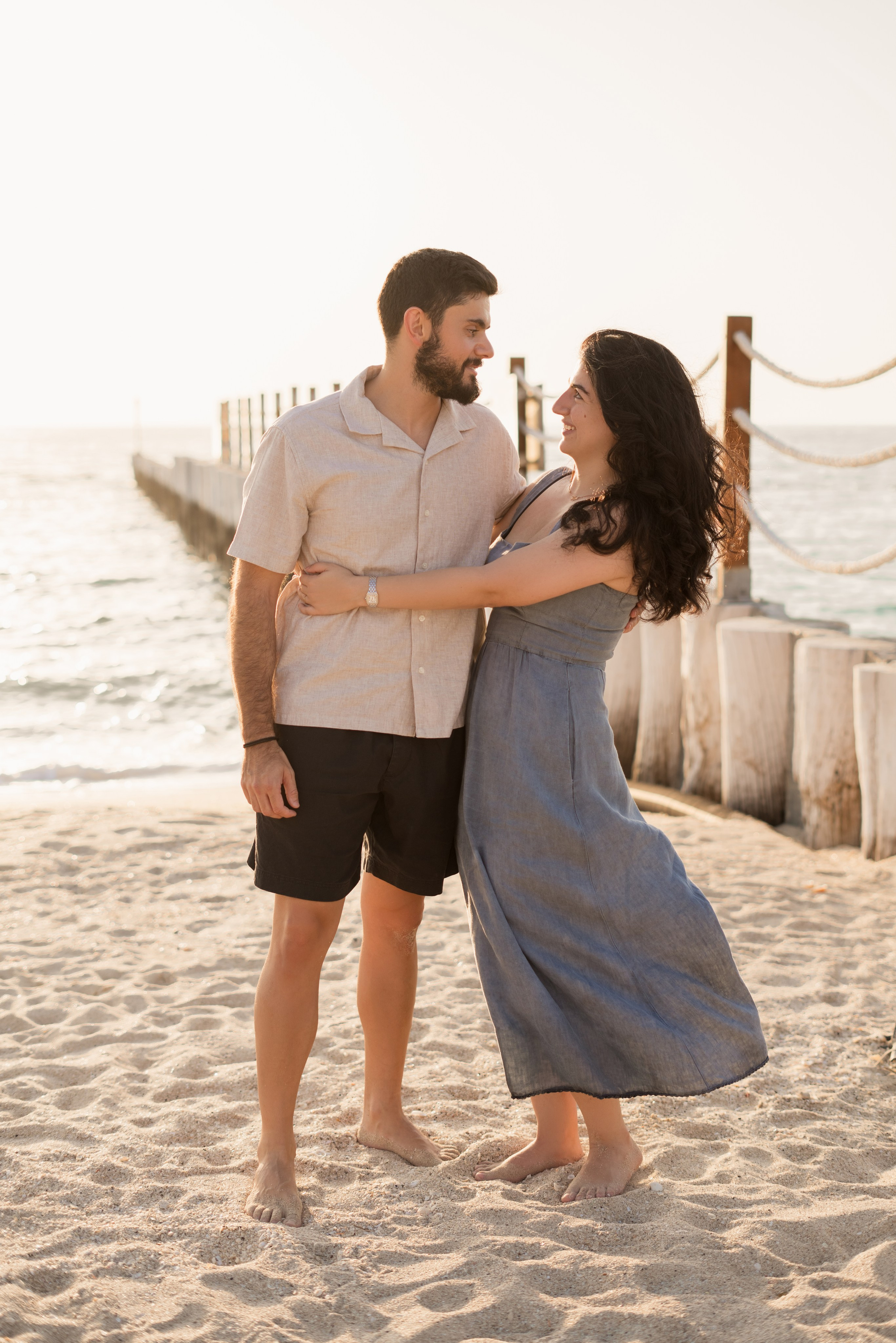 Beach fun family time. Angela Iakovleva — Family Photographer in Dubai