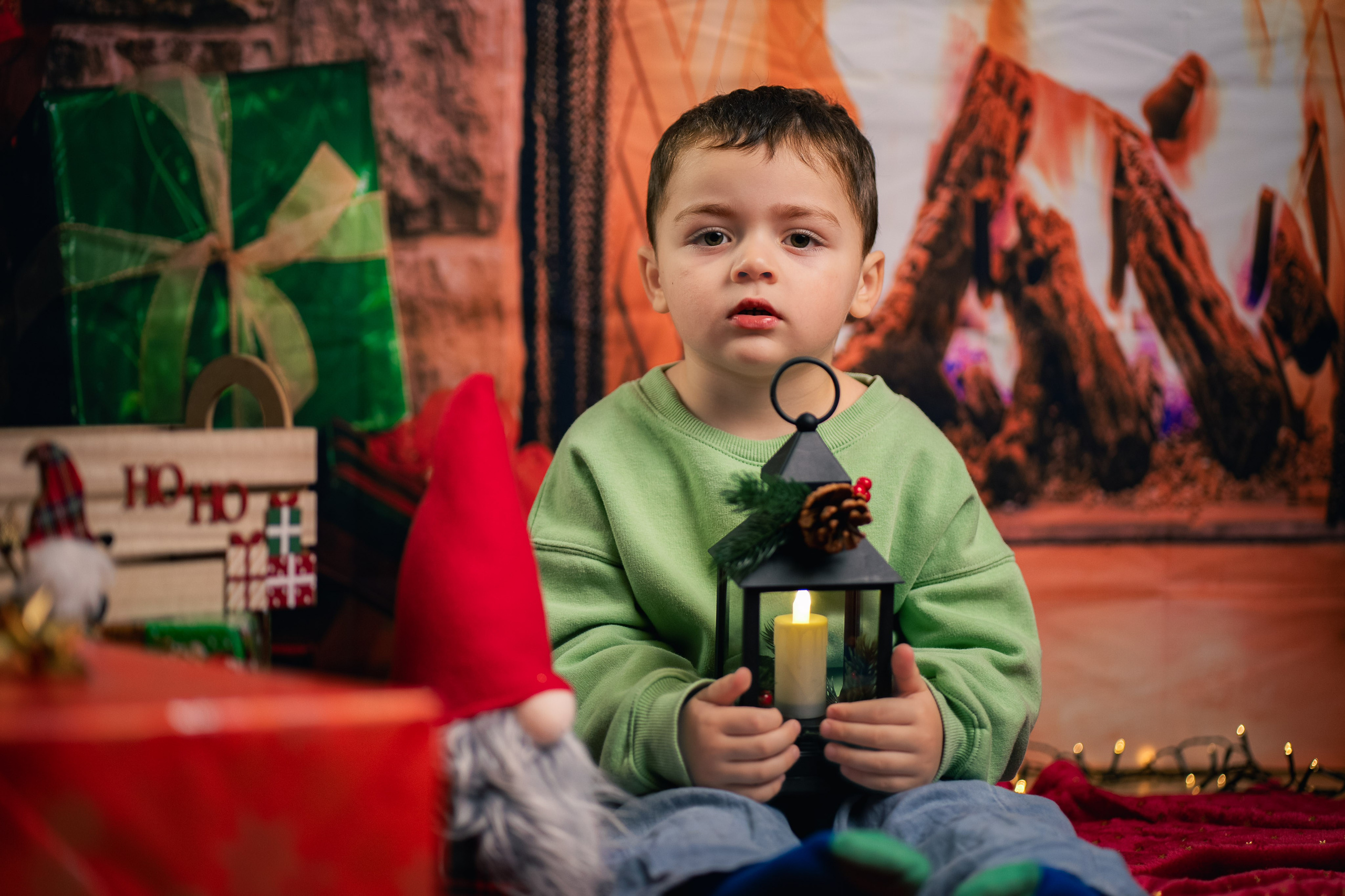 Sedinta foto Craciun — Gradinita Miniterra. Liviu Andrei - Fotograf