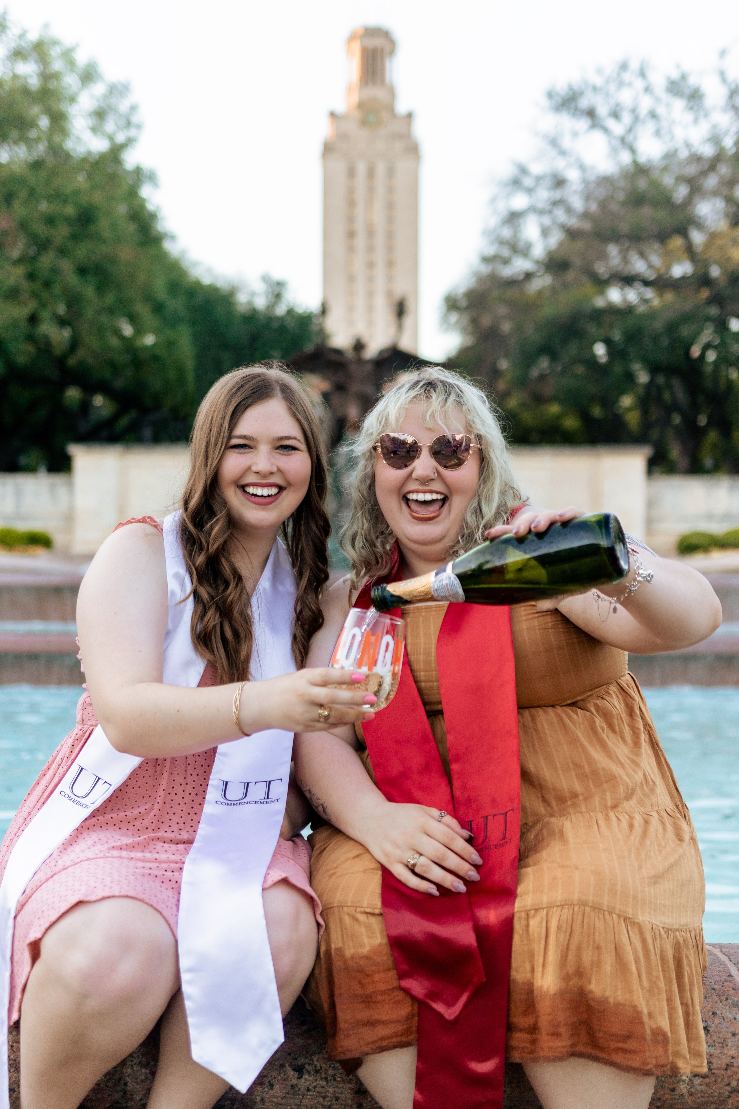 Sarah's senior photoshoot at the University of Texas Austin