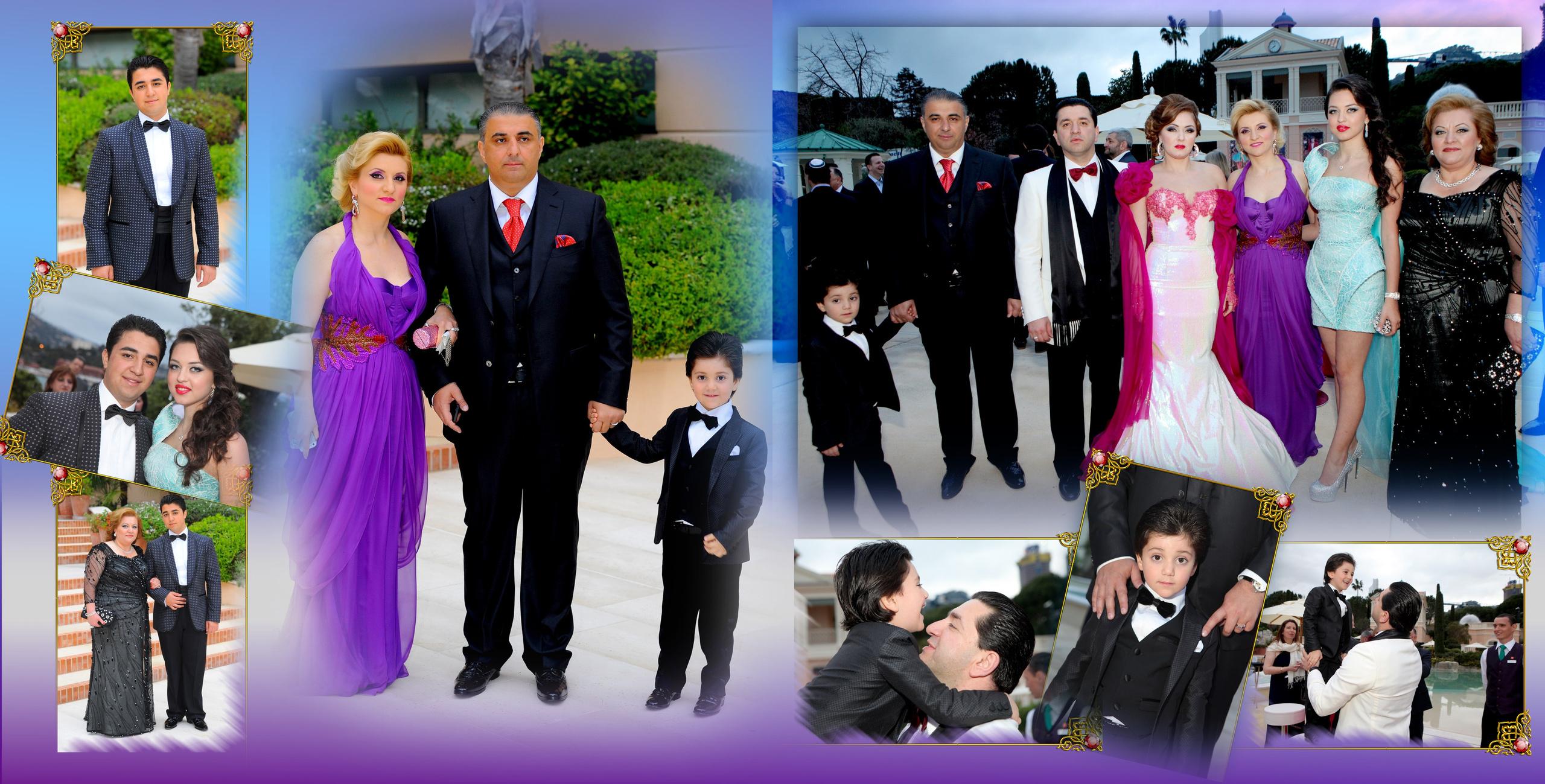ITZIK & CINDY MONACO 1. Wedding and events photographers Studio Shalom