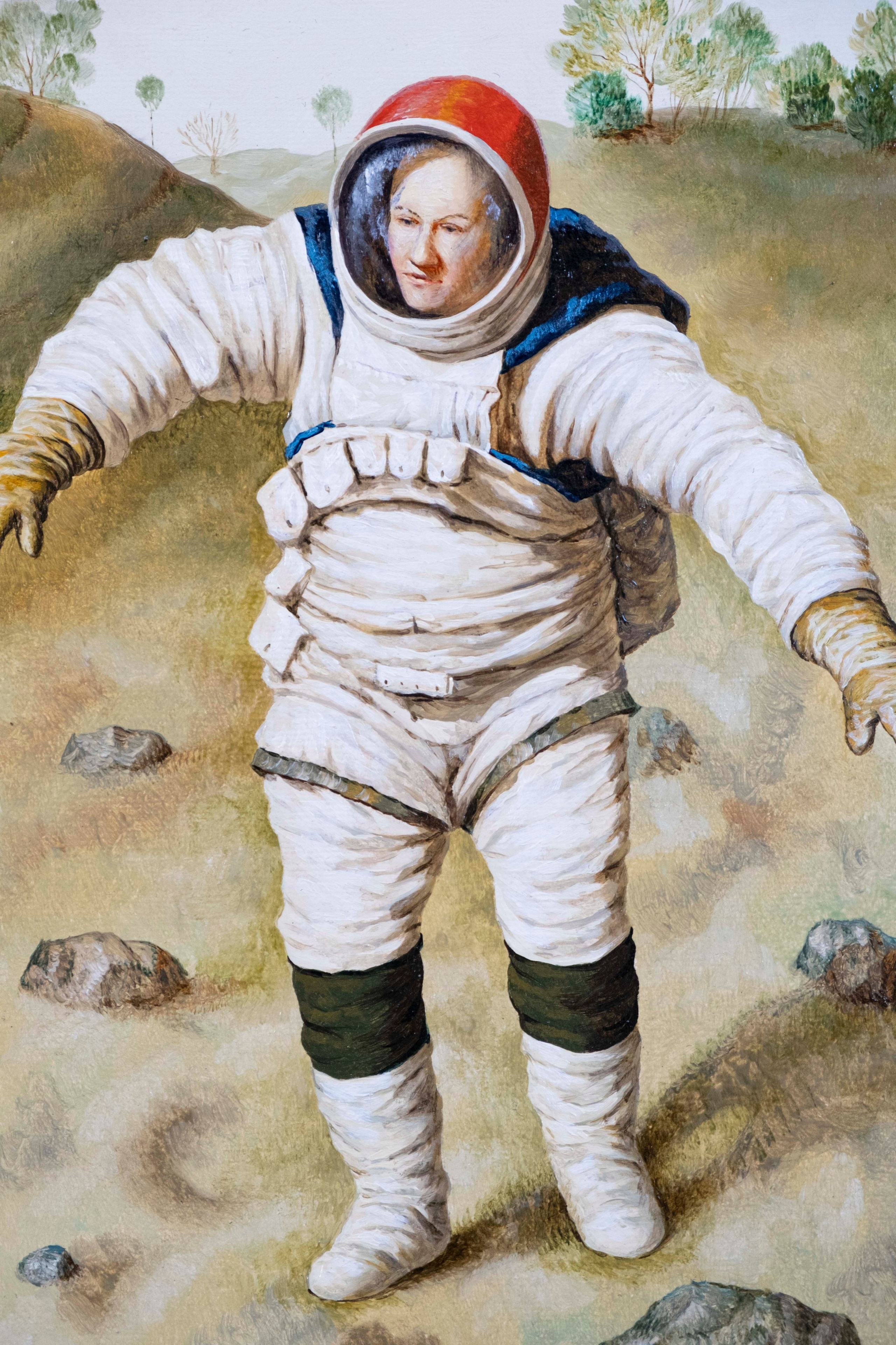 Small hazmat suit. Paul Rog