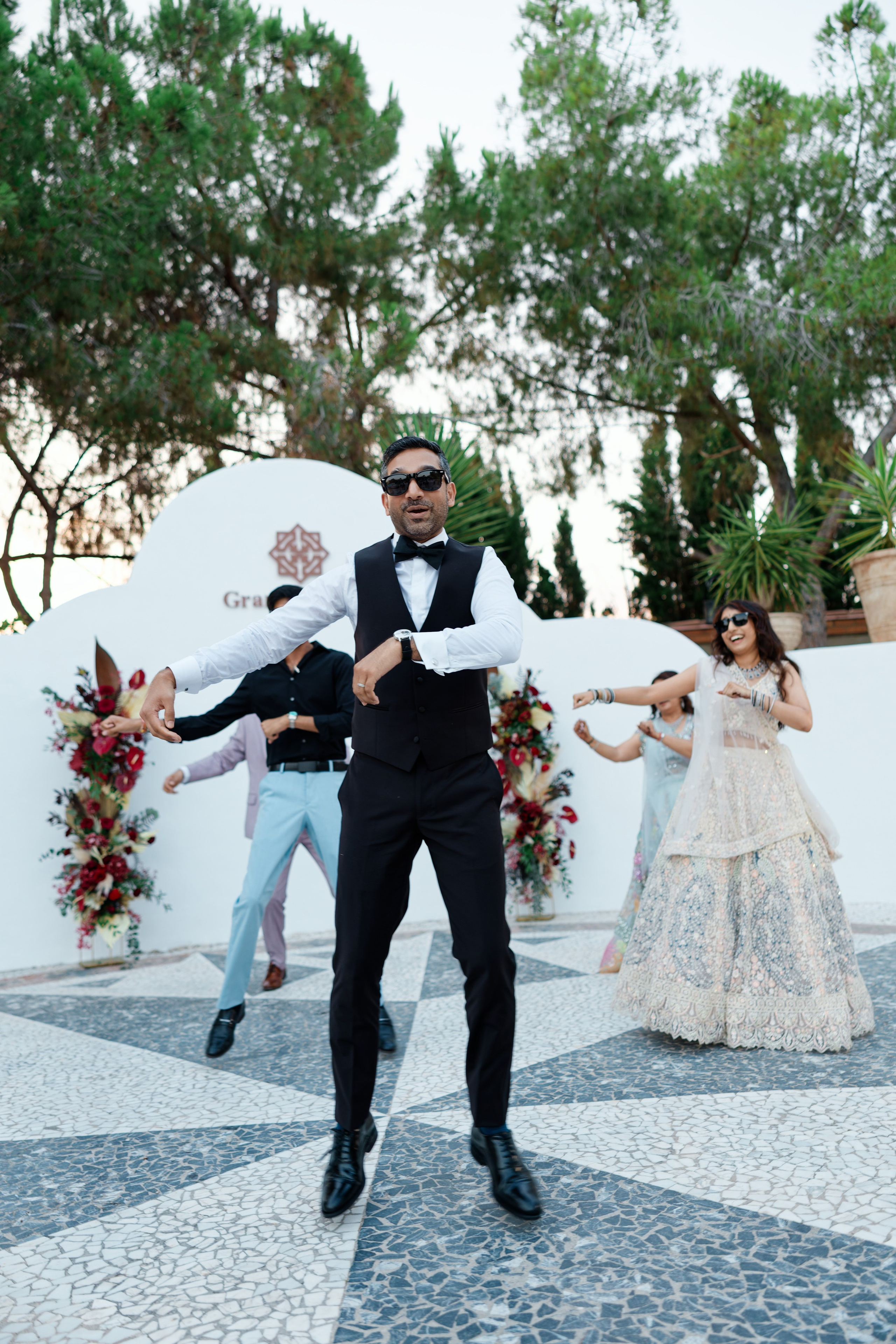 Indian wedding at Gran Villa Rosa, Barcelona