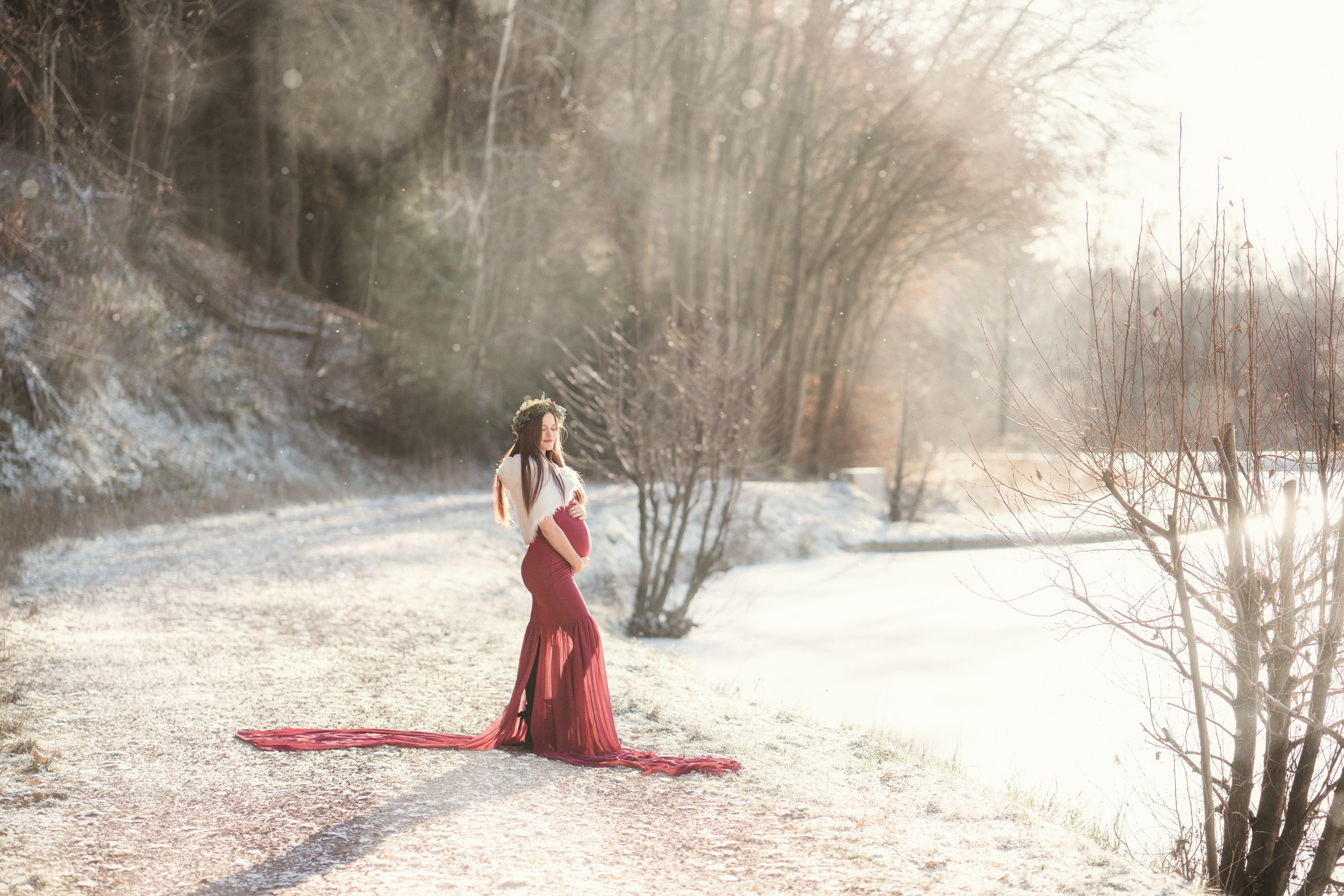 Зимняя сказка. Семейный, детский и женский фотограф в Германии, Трире