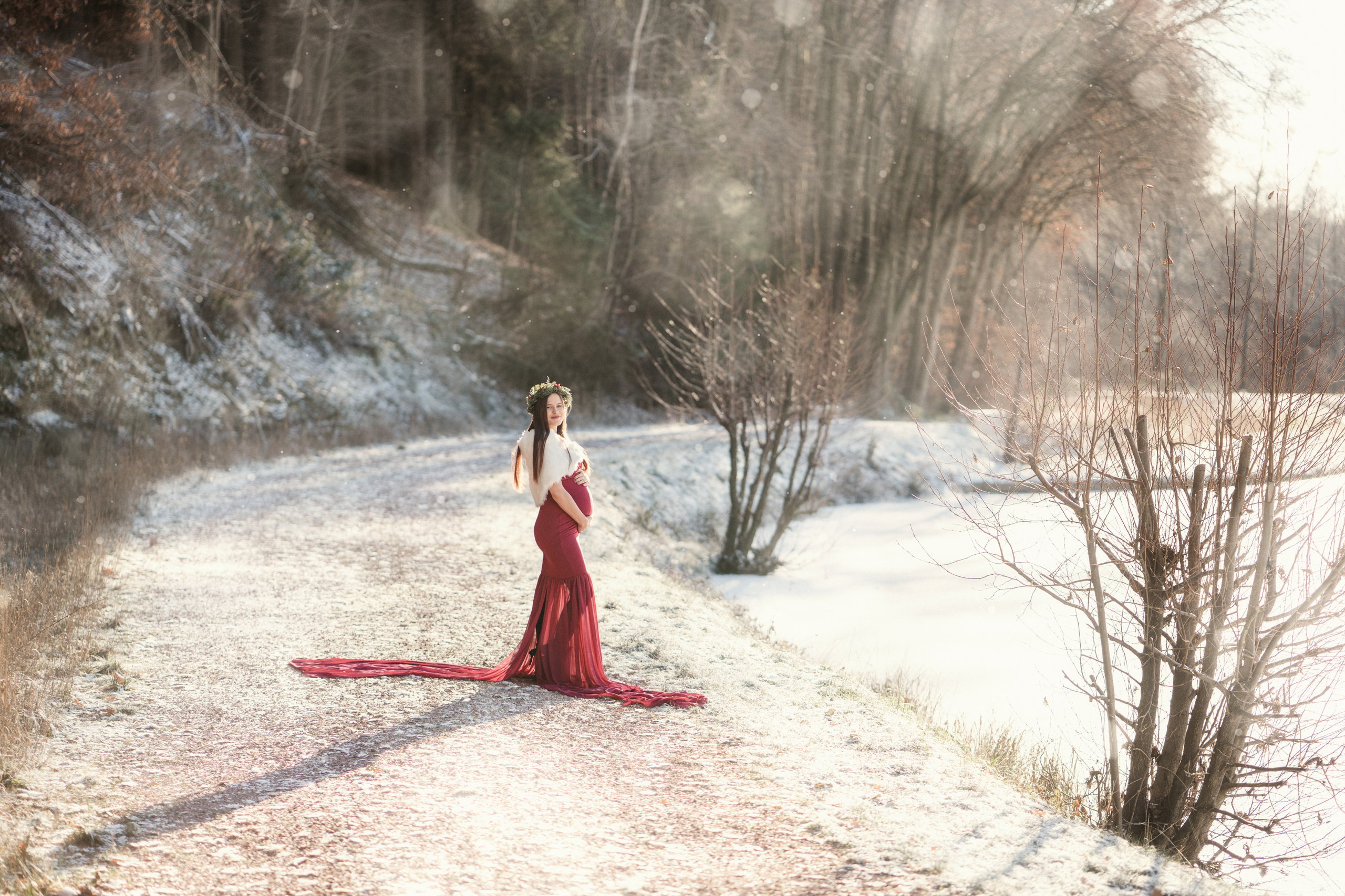 Зимняя сказка. Семейный, детский и женский фотограф в Германии, Трире