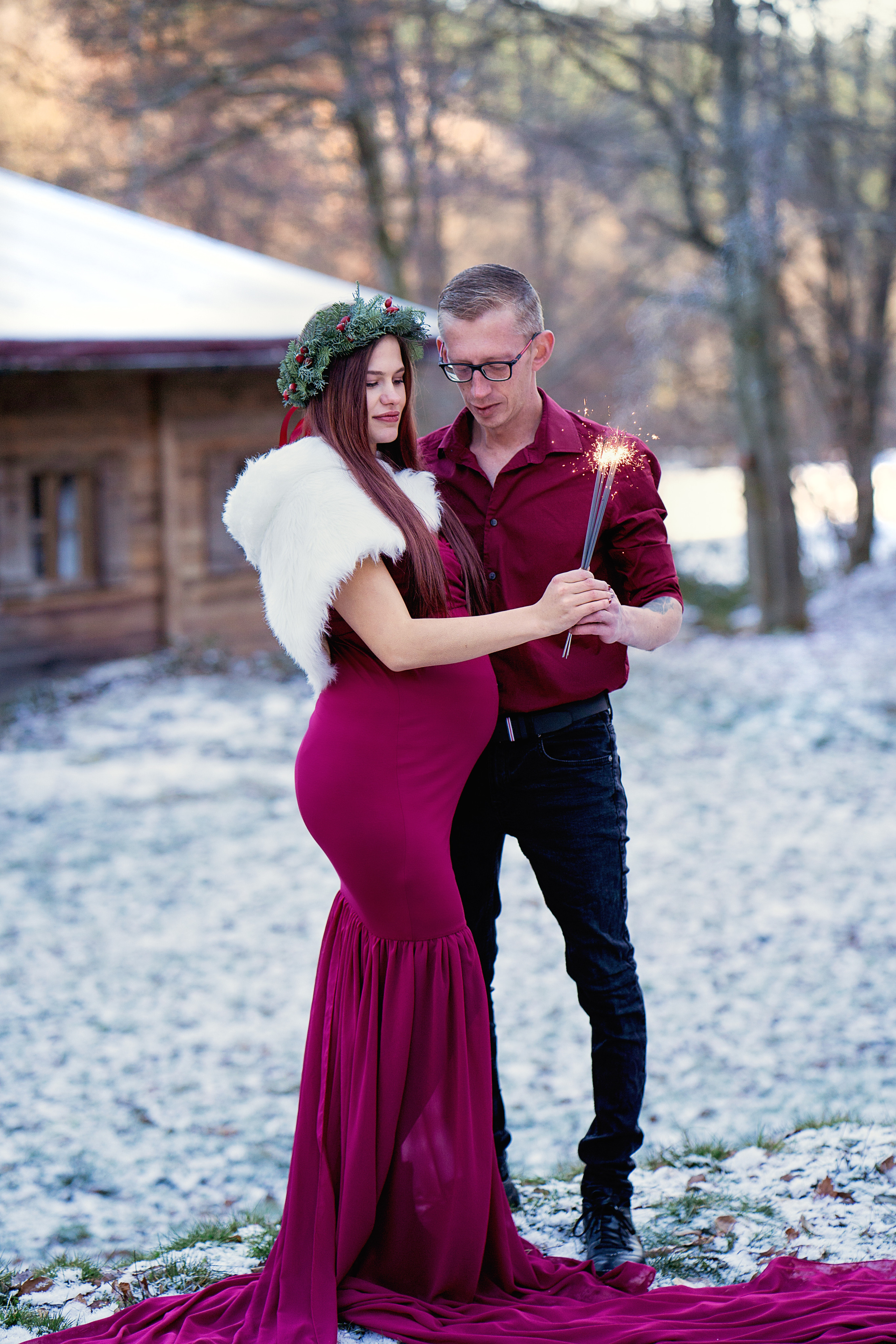 Зимняя сказка. Семейный, детский и женский фотограф в Германии, Трире